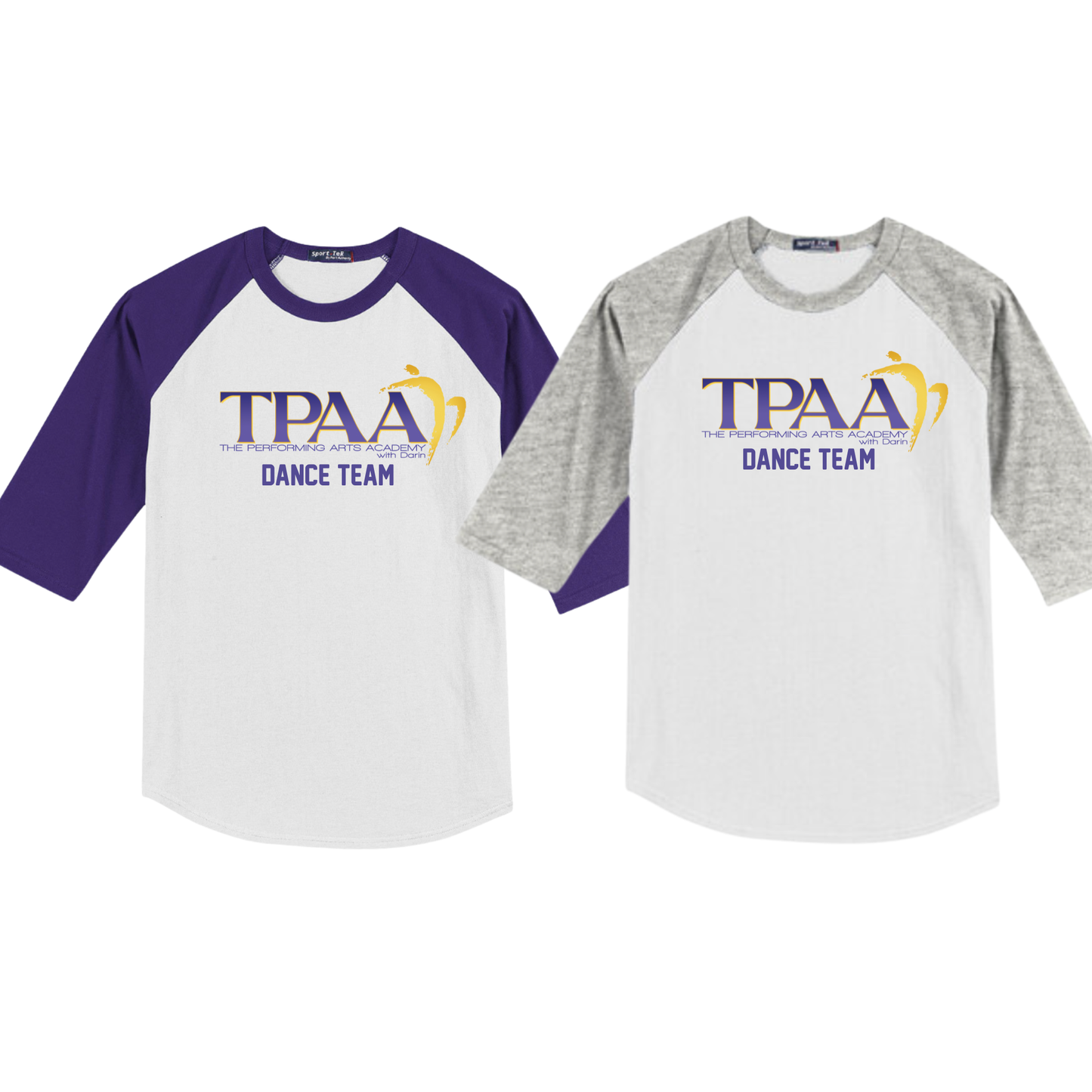 Colorblock Raglan Jersey - TPAA Dance Team