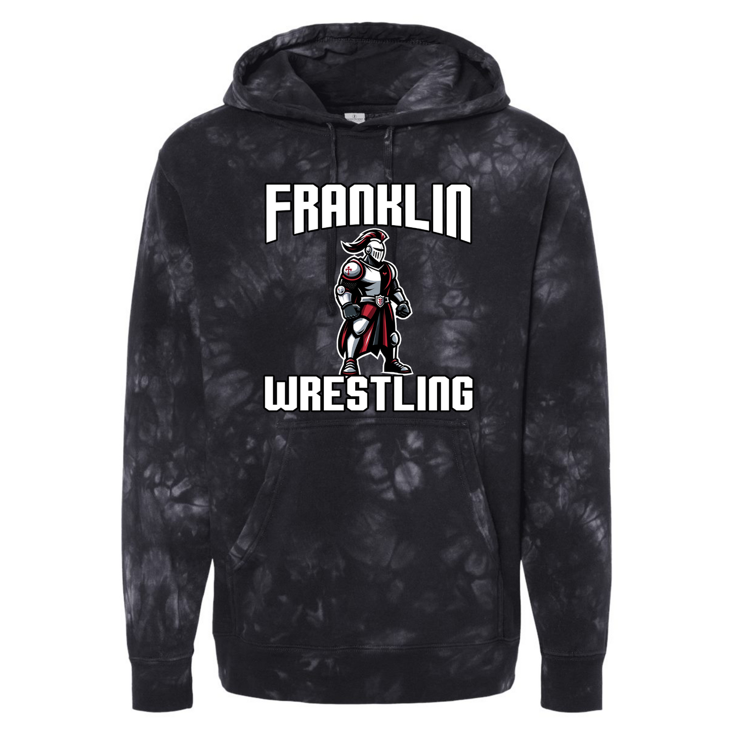 Tie Dye Sweatshirt Basketball - Franklin Cheer