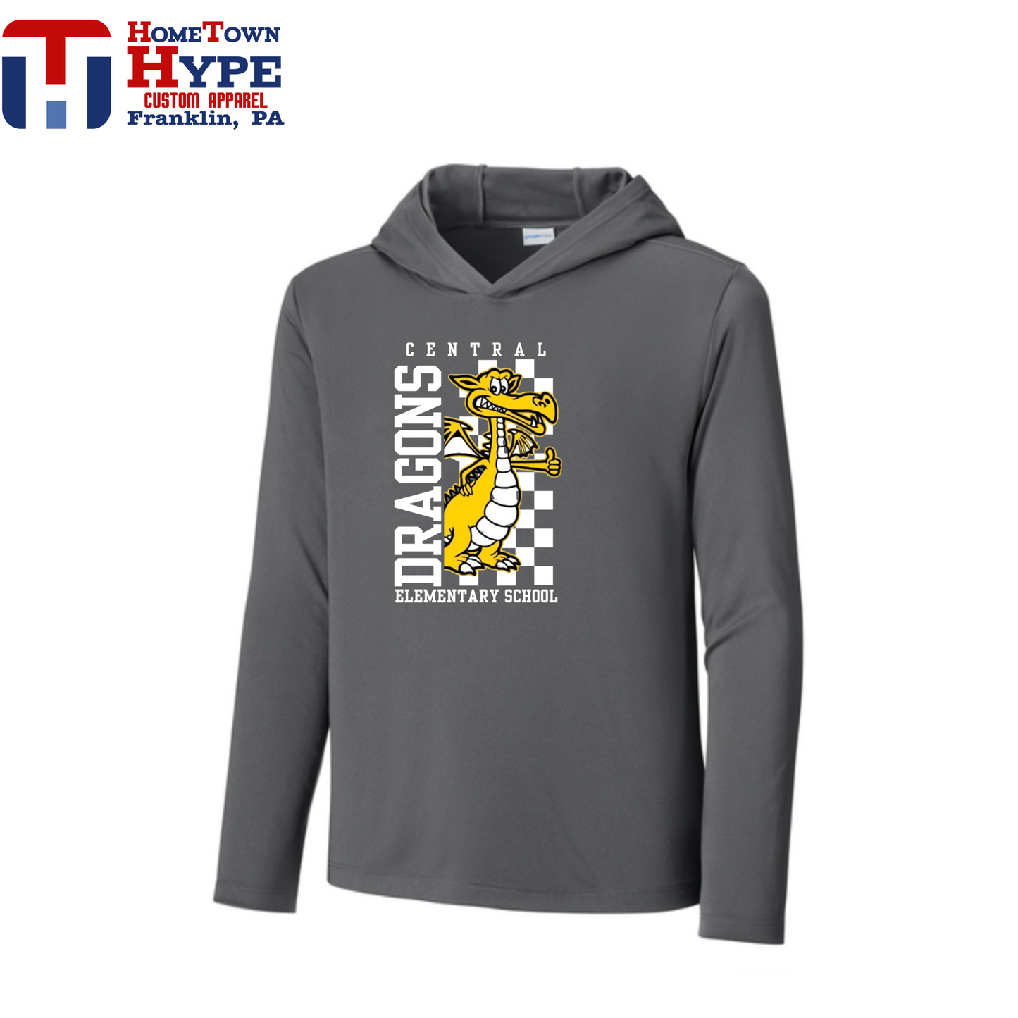 Long Sleeve Hoodie - Central Elementary
