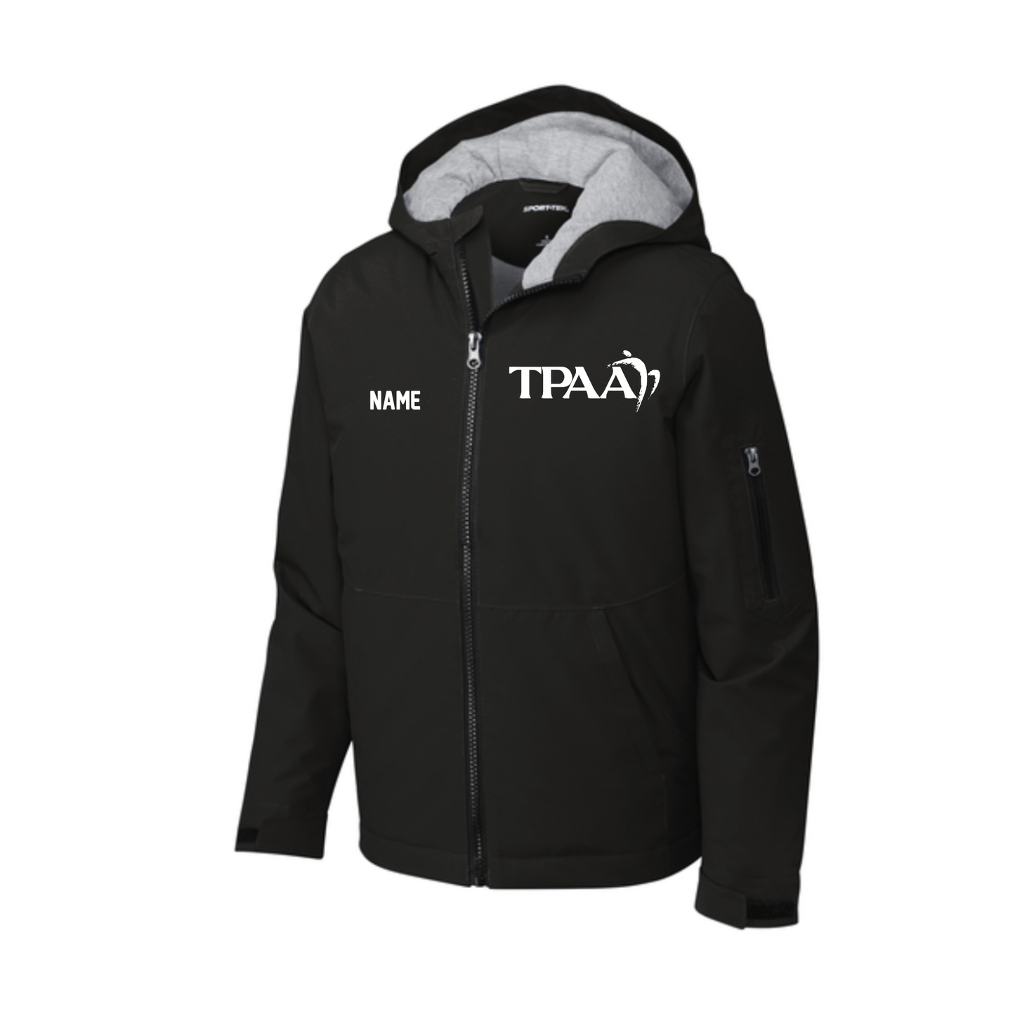 Waterproof Insulated Embroidered Jacket - TPAA Dance Studio