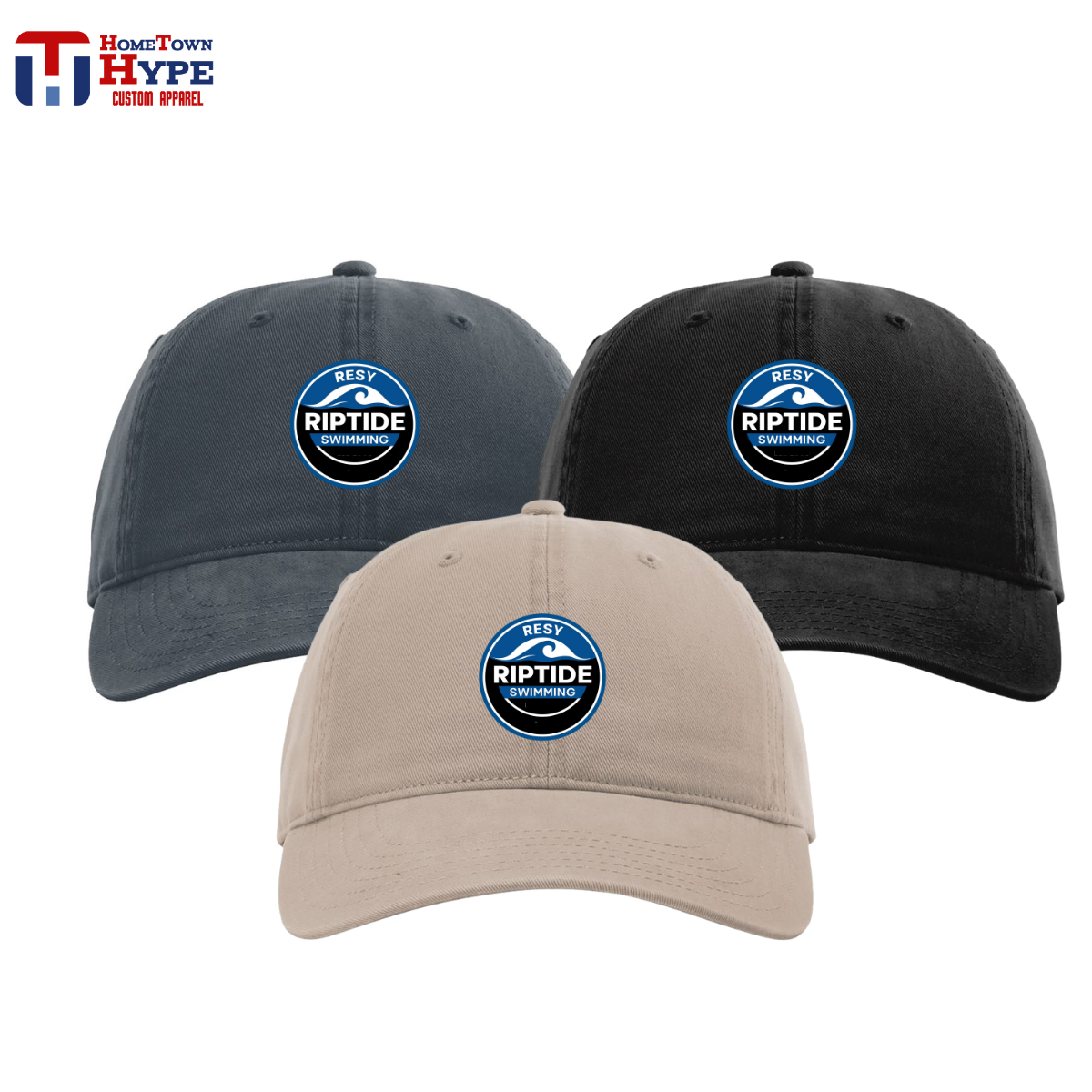 Twill Dad Hat - RESY Swimming