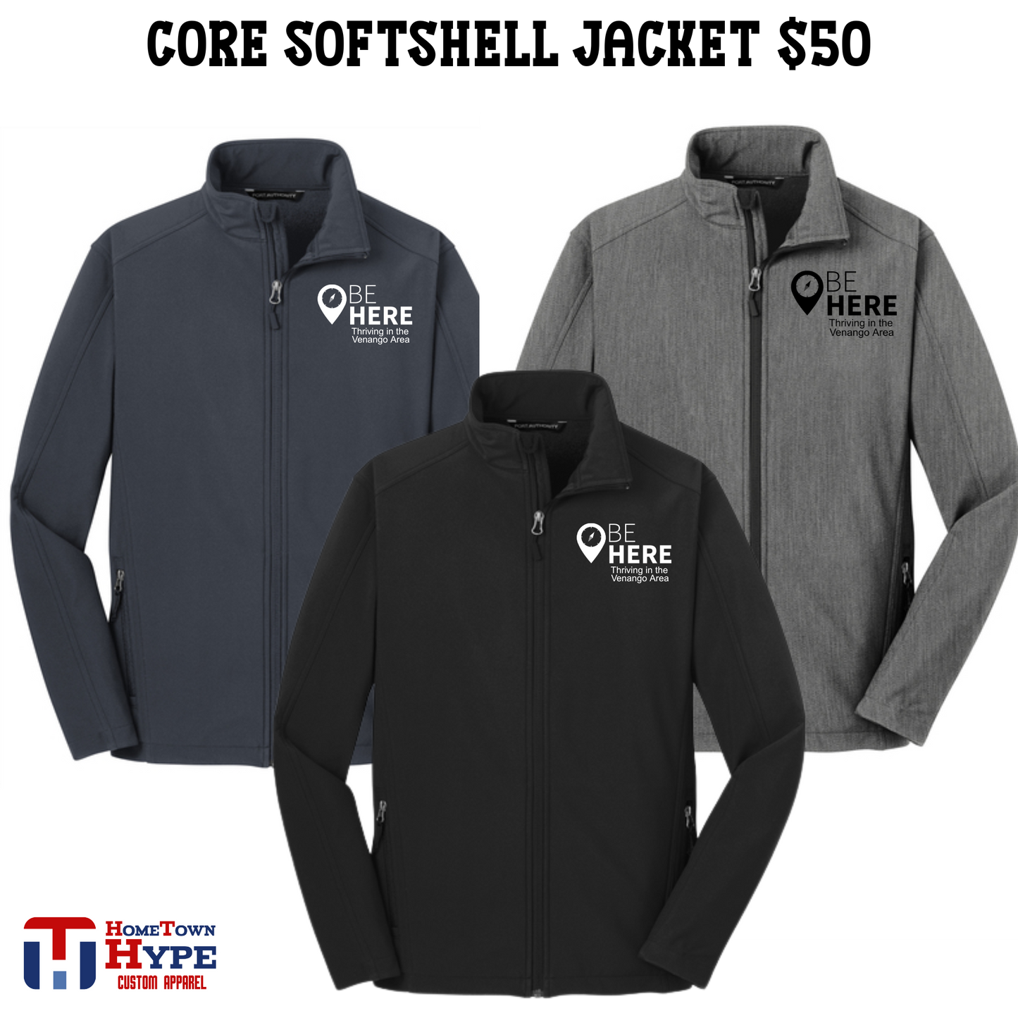 Core Soft Shell Jacket : Be Here, VAC