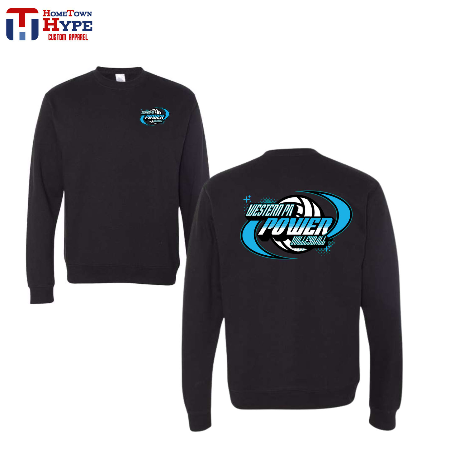 Crew Sweatshirts - Western PA Power 25
