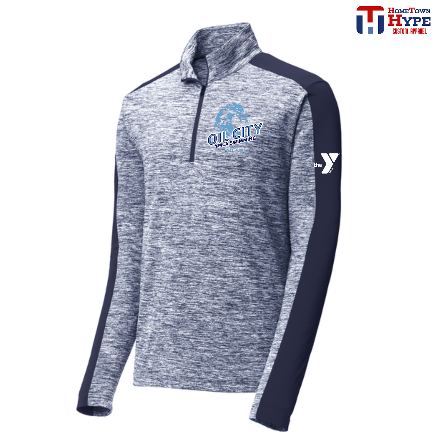 1/4-Zip Electric Pullover - OCY Swimming