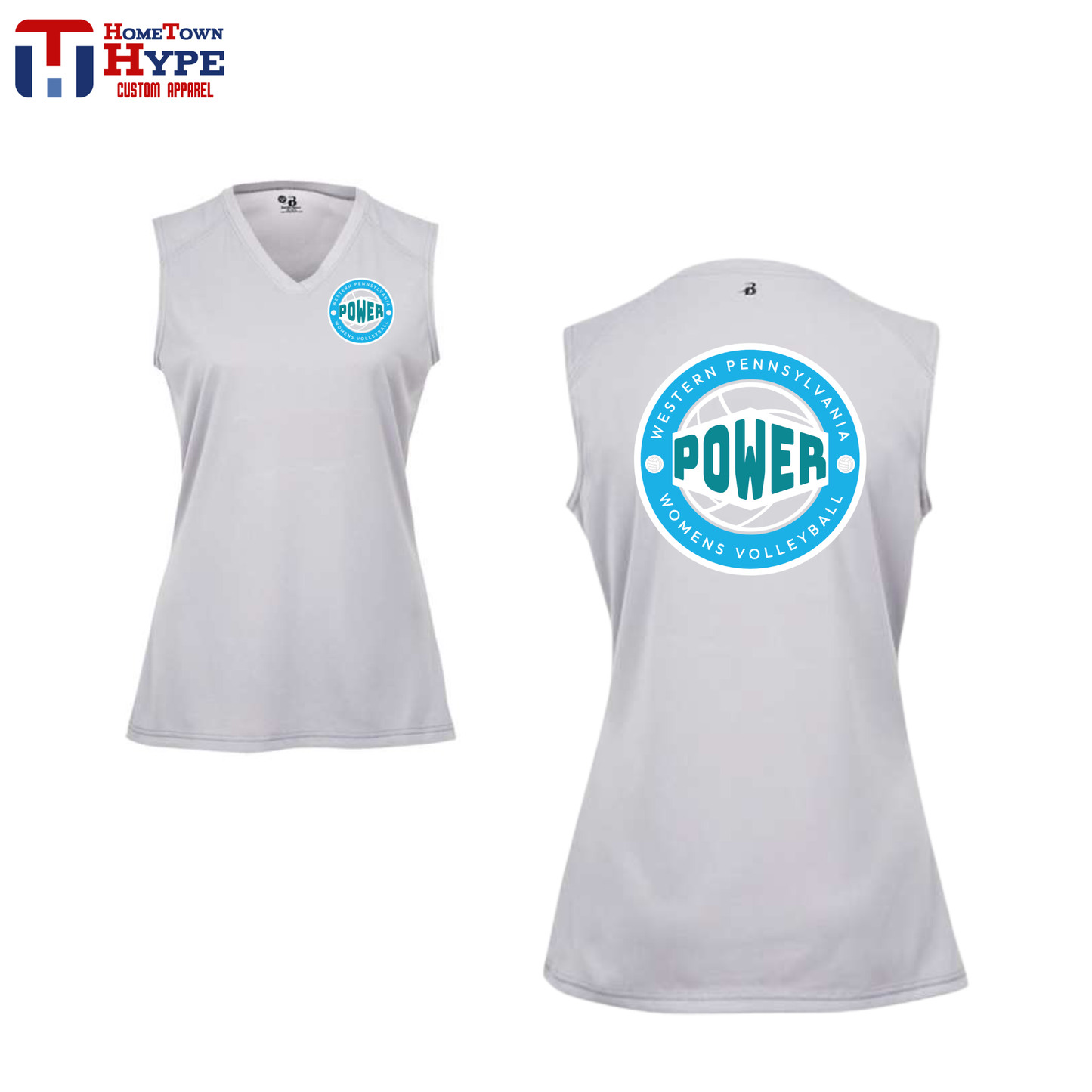 Women's "B-Core" Sleeveless Shirt- Western PA Power 25