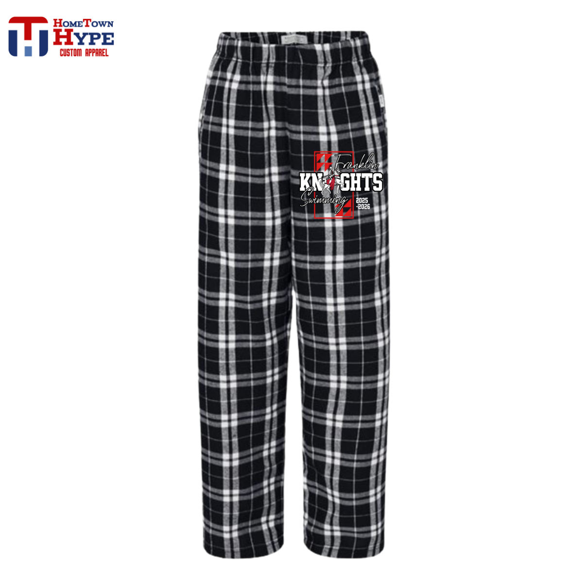 Flannel Pants - Franklin Knights Swimming
