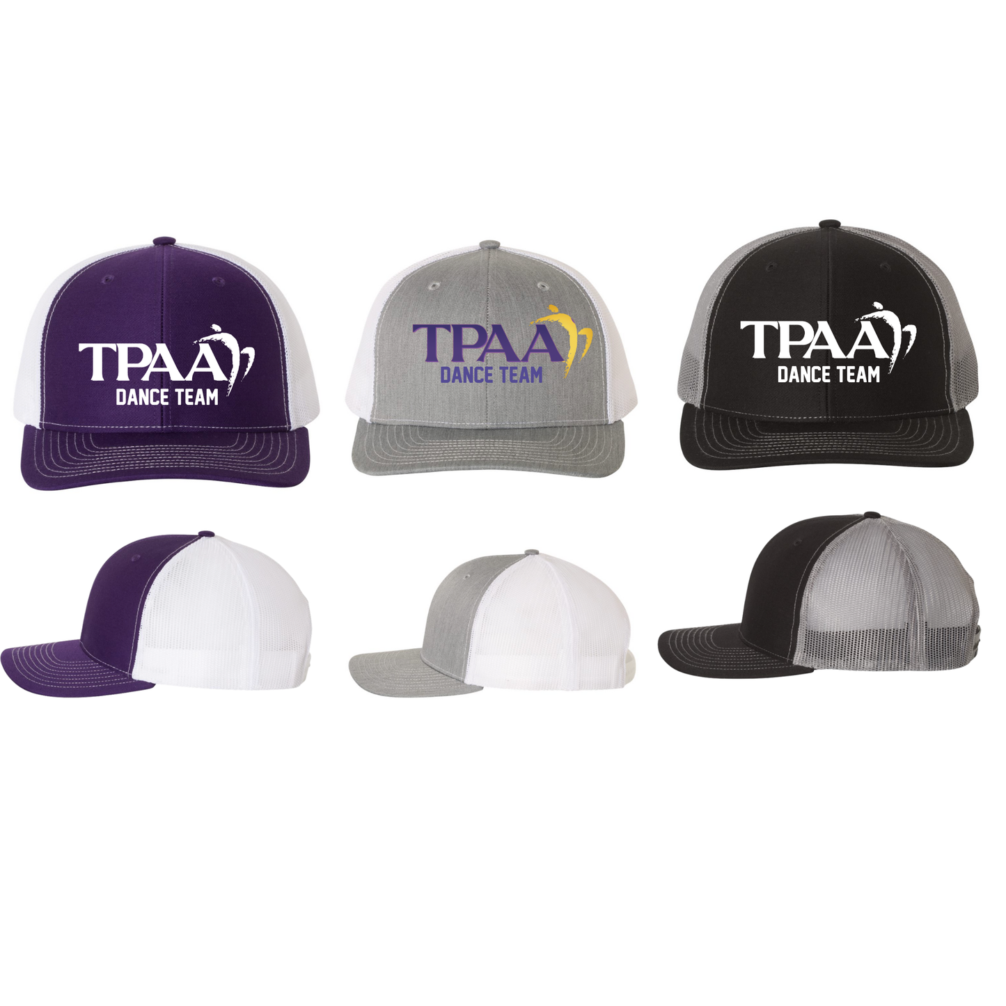 Snapback Trucker Hats - TPAA Dance Team