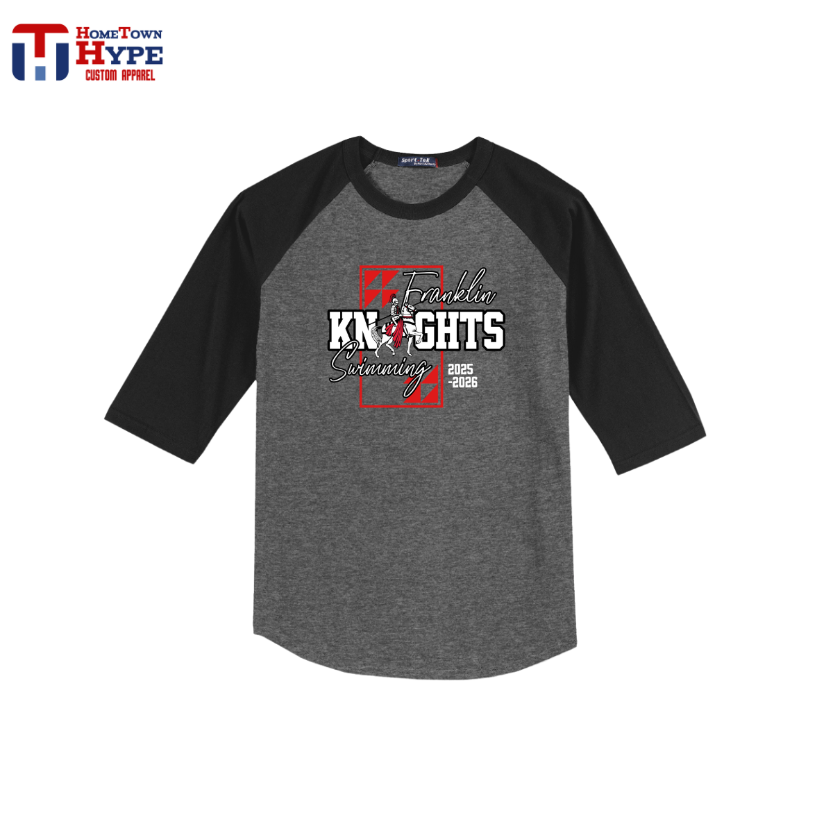 Colorblock Raglan Jersey - Franklin Knights Swimming