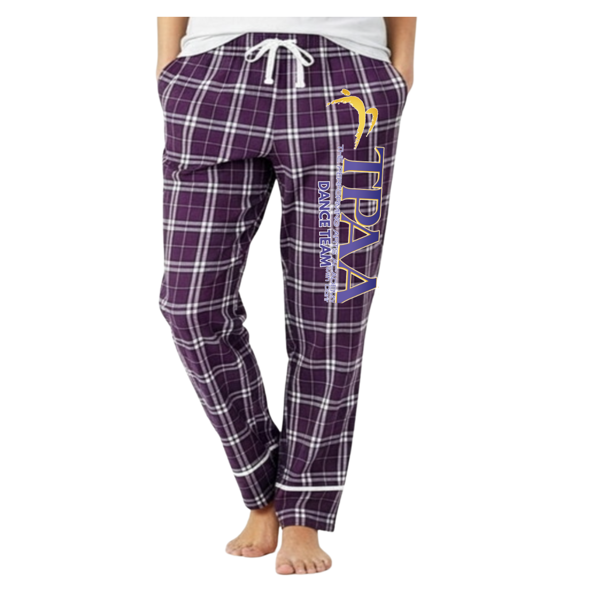 TPAA Wide Cuff Flannel Pants - TPAA Dance Team