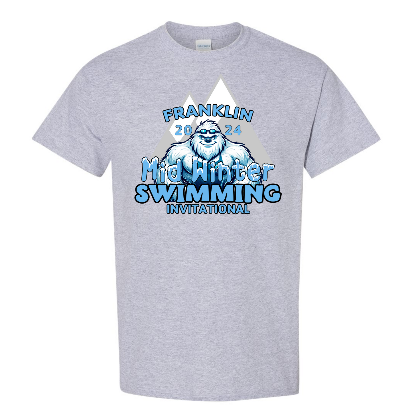 T-Shirt - Min-Winter Swimming Invitational