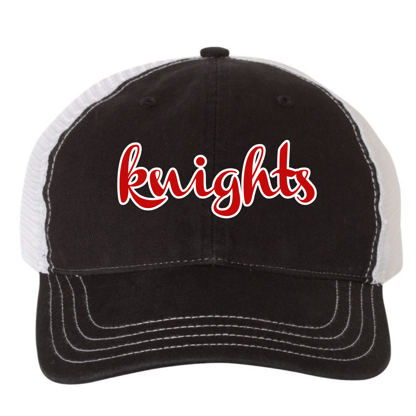 Knights Cheer - Garment Washed Adjustable hat - embroidered logo