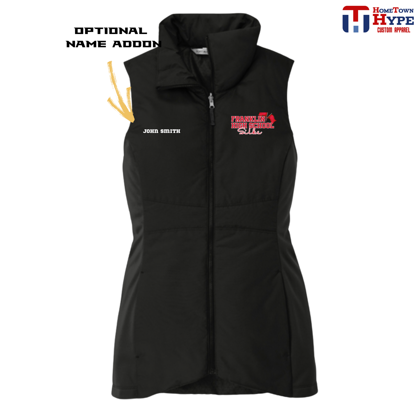 Women's Insulated Vest - FHS Silks '25