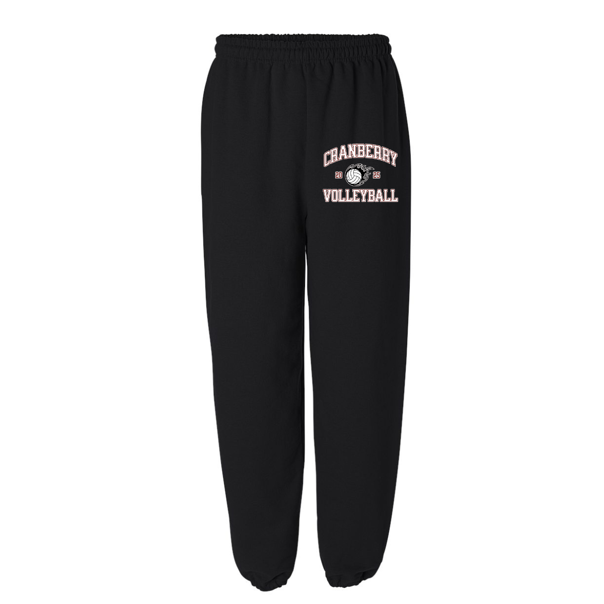 Sweatpants - Cranberry Volleyball