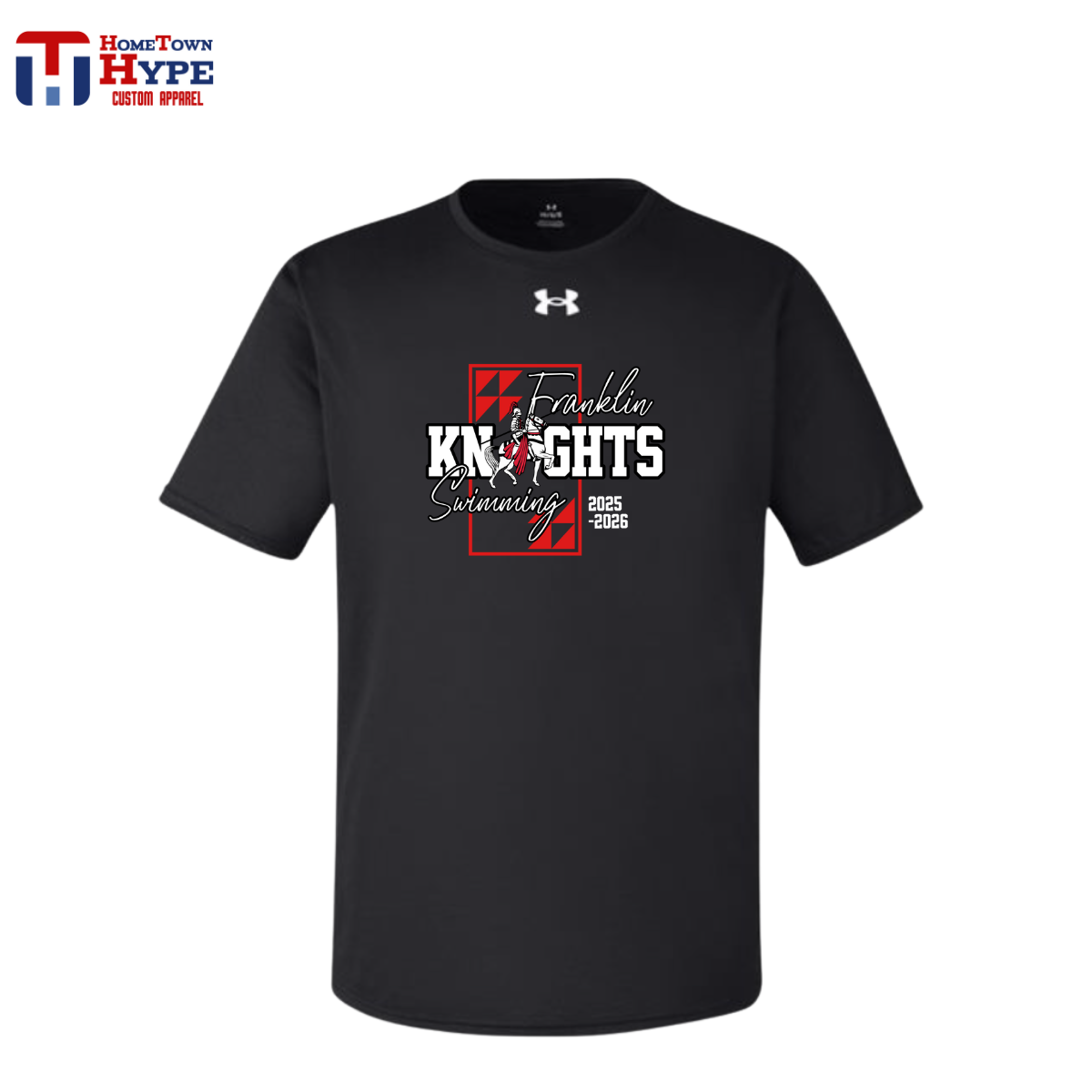Under Armor Tech T-Shirt - Franklin Knights Swimming