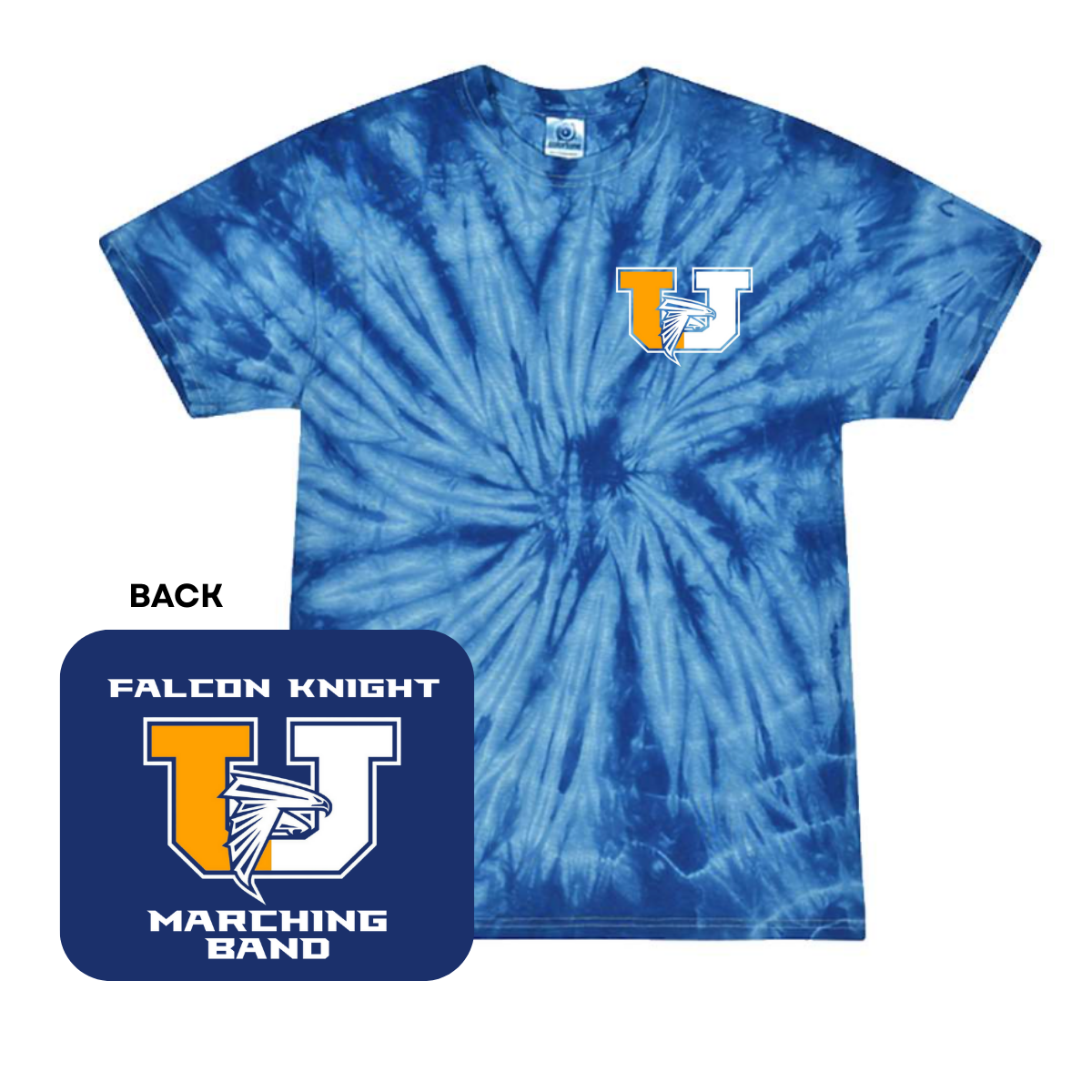 Tie-Dye T-Shirt - Falcon Knight Marching Band