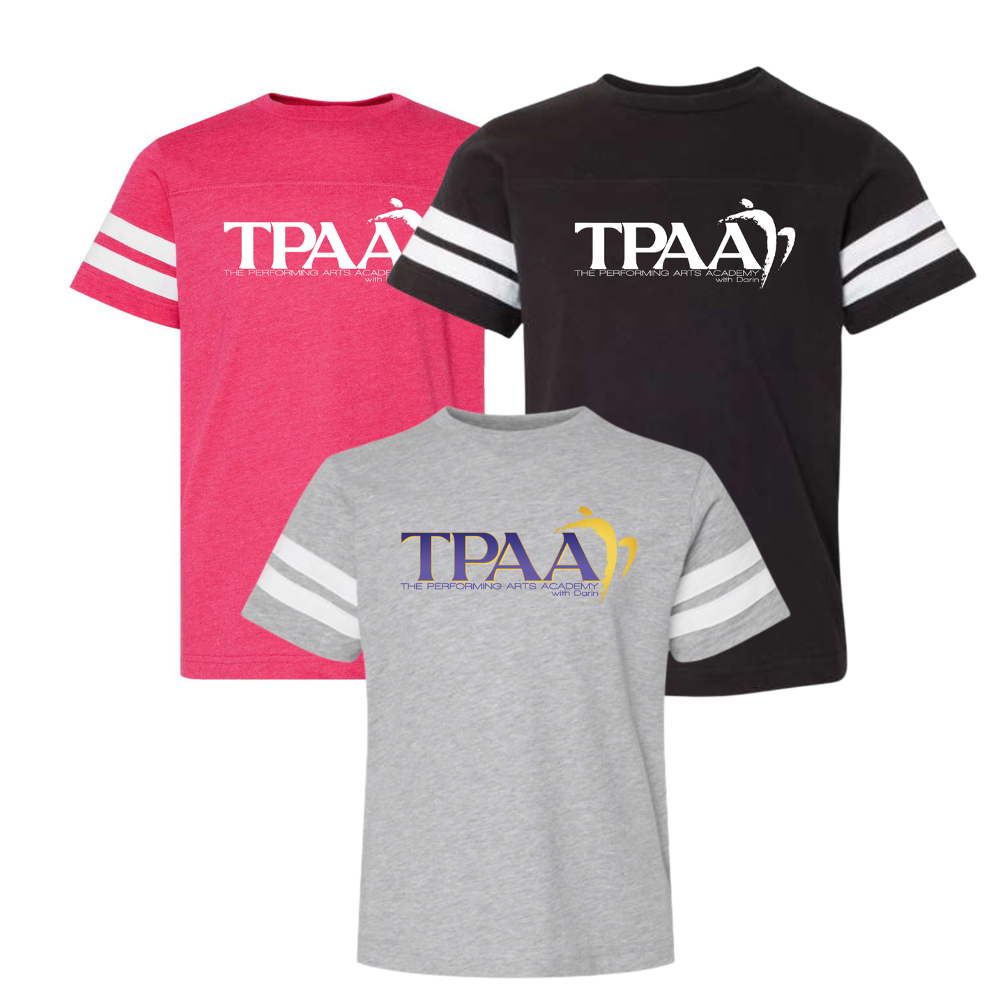 TPAA Football Tee Shirt - TPAA Dance Studio