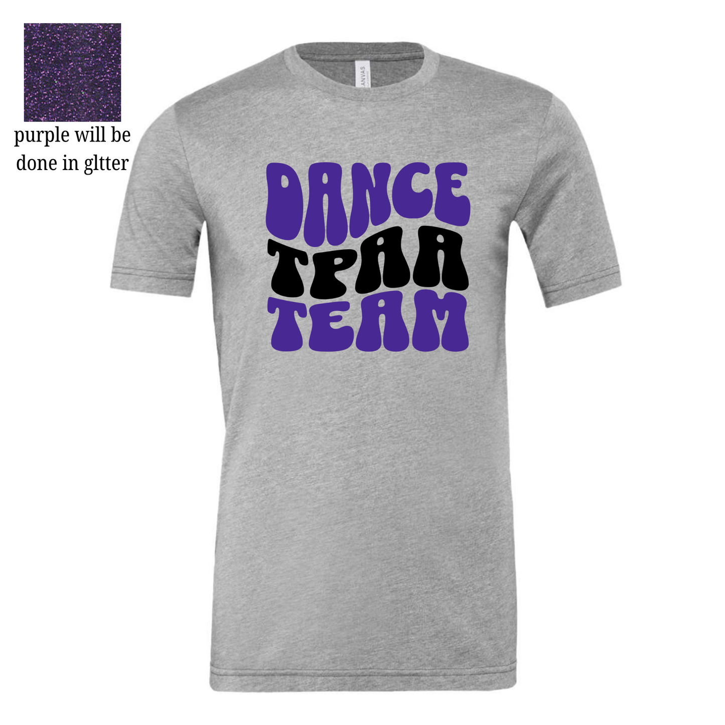TPAA Glitter Design - TPAA Dance Team