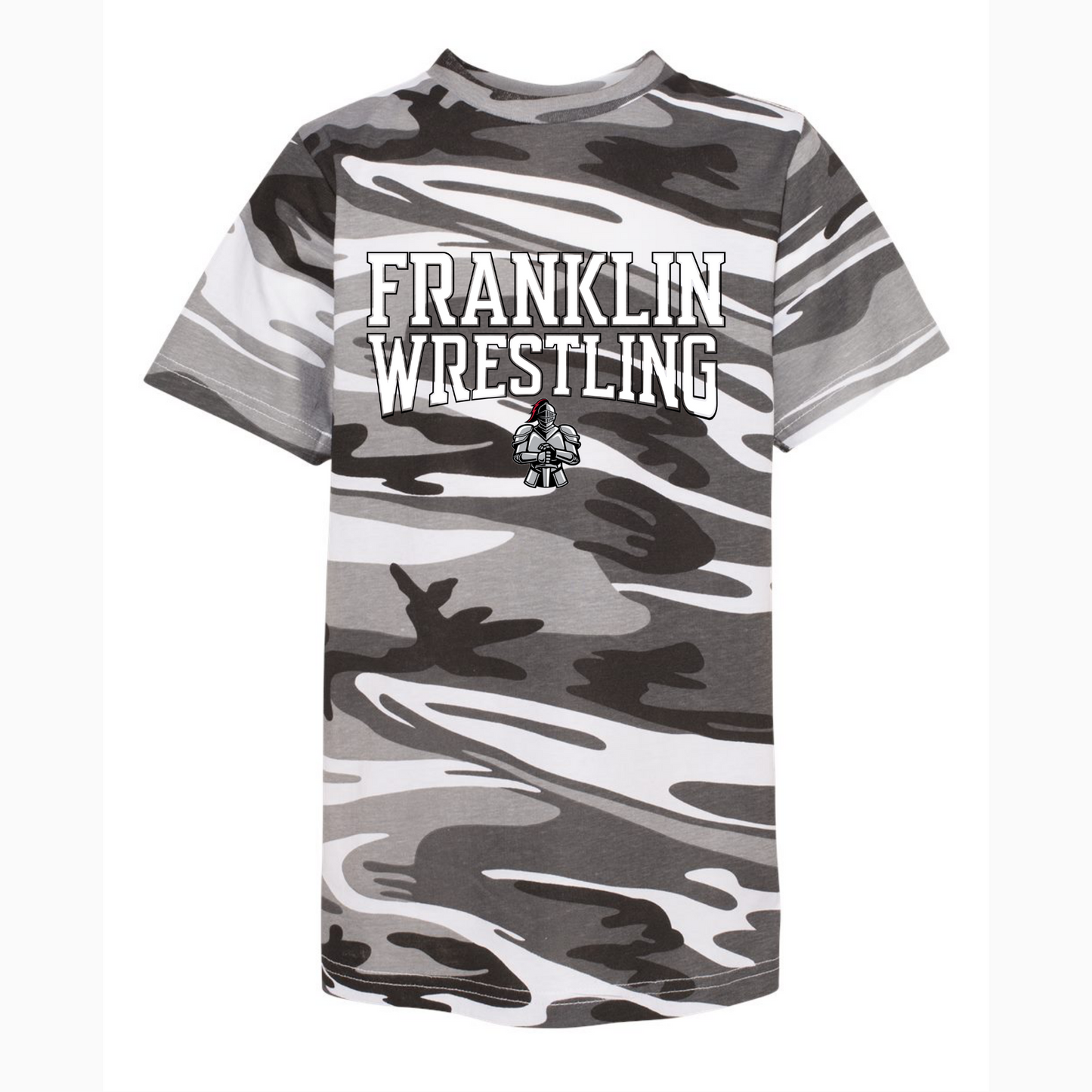 Camo T-Shirt - Franklin Wrestling 2023