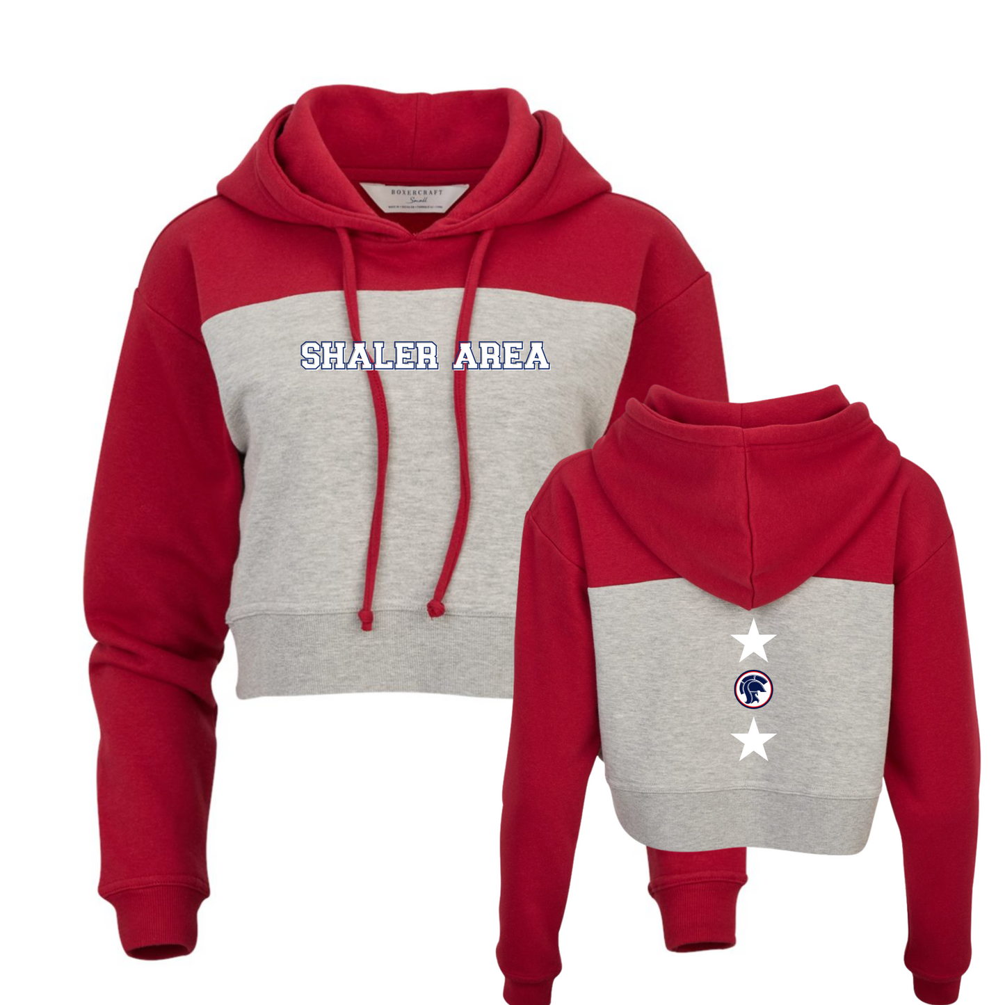SAES - Women's Fleece Cropped Hoodie