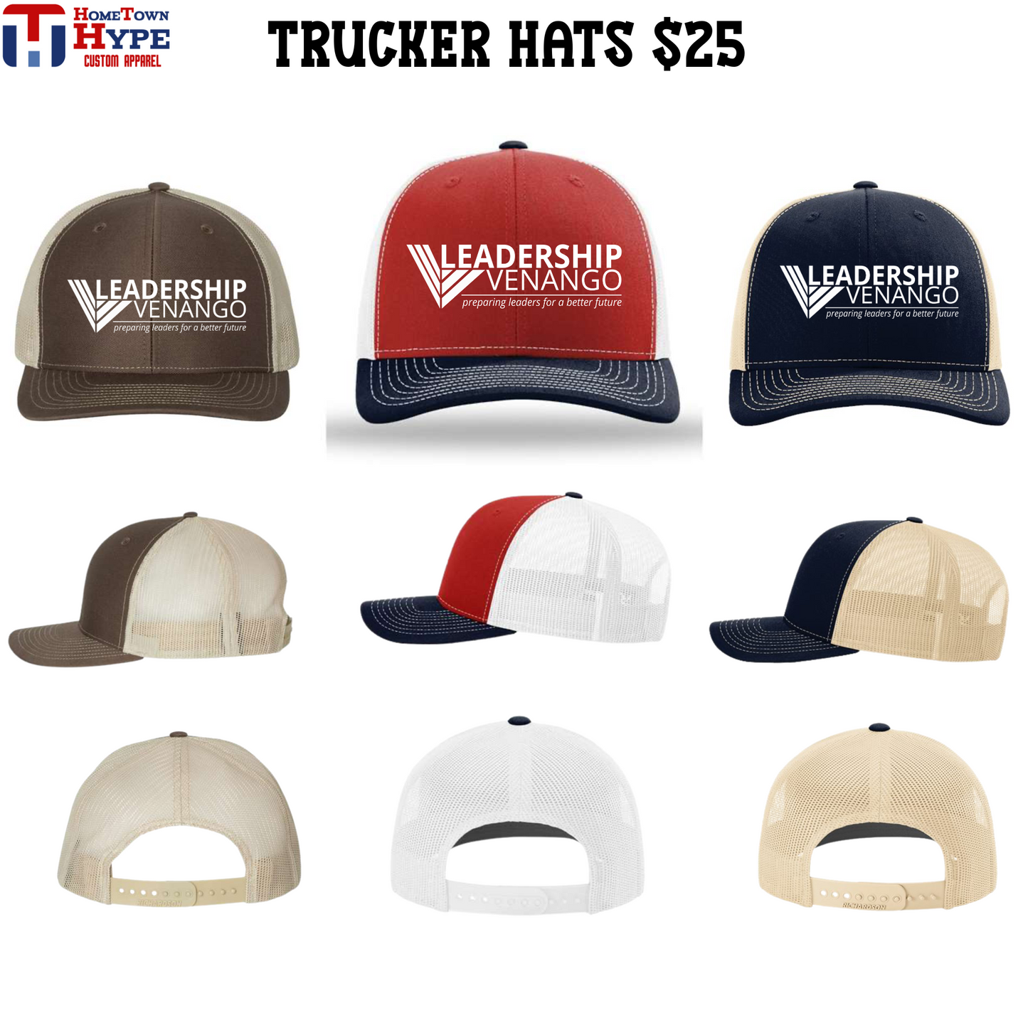 Snapback Trucker Hat - Leadership Venango, VAC