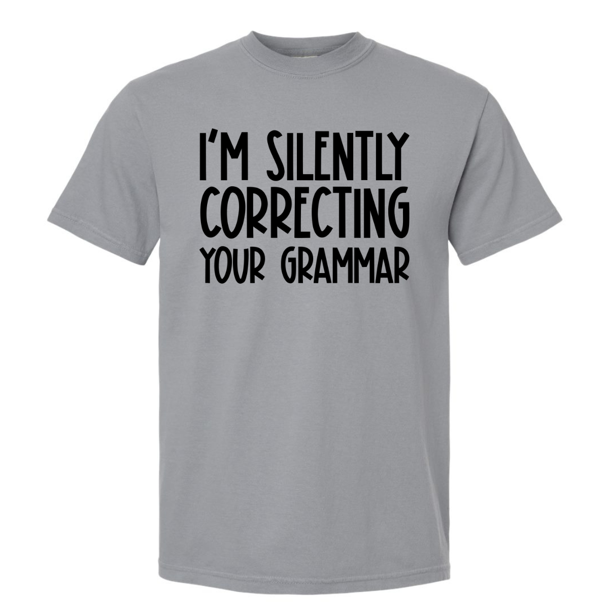 Humor - I'm silently correcting your grammar