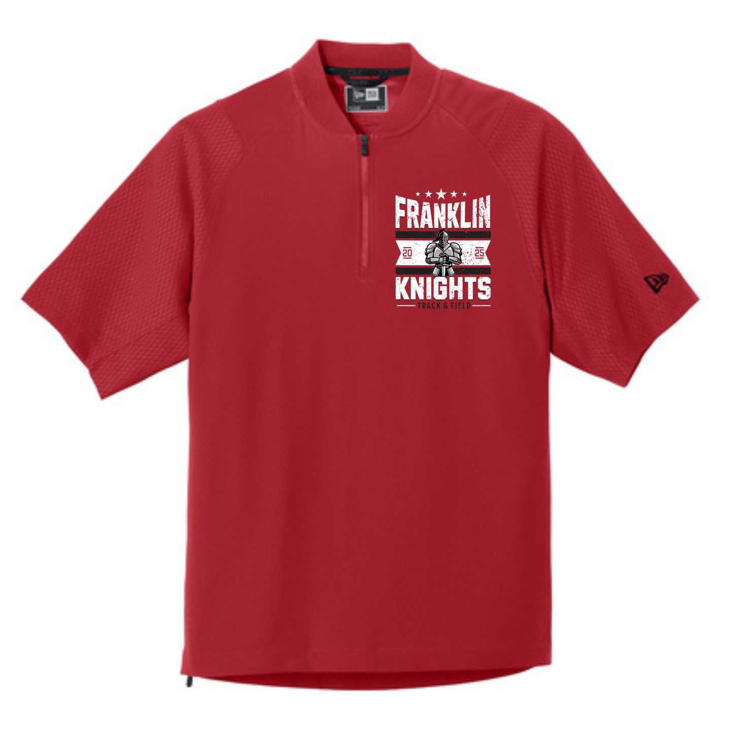 FHS Track & Field - New Era Short Sleeve ¼ ZIP