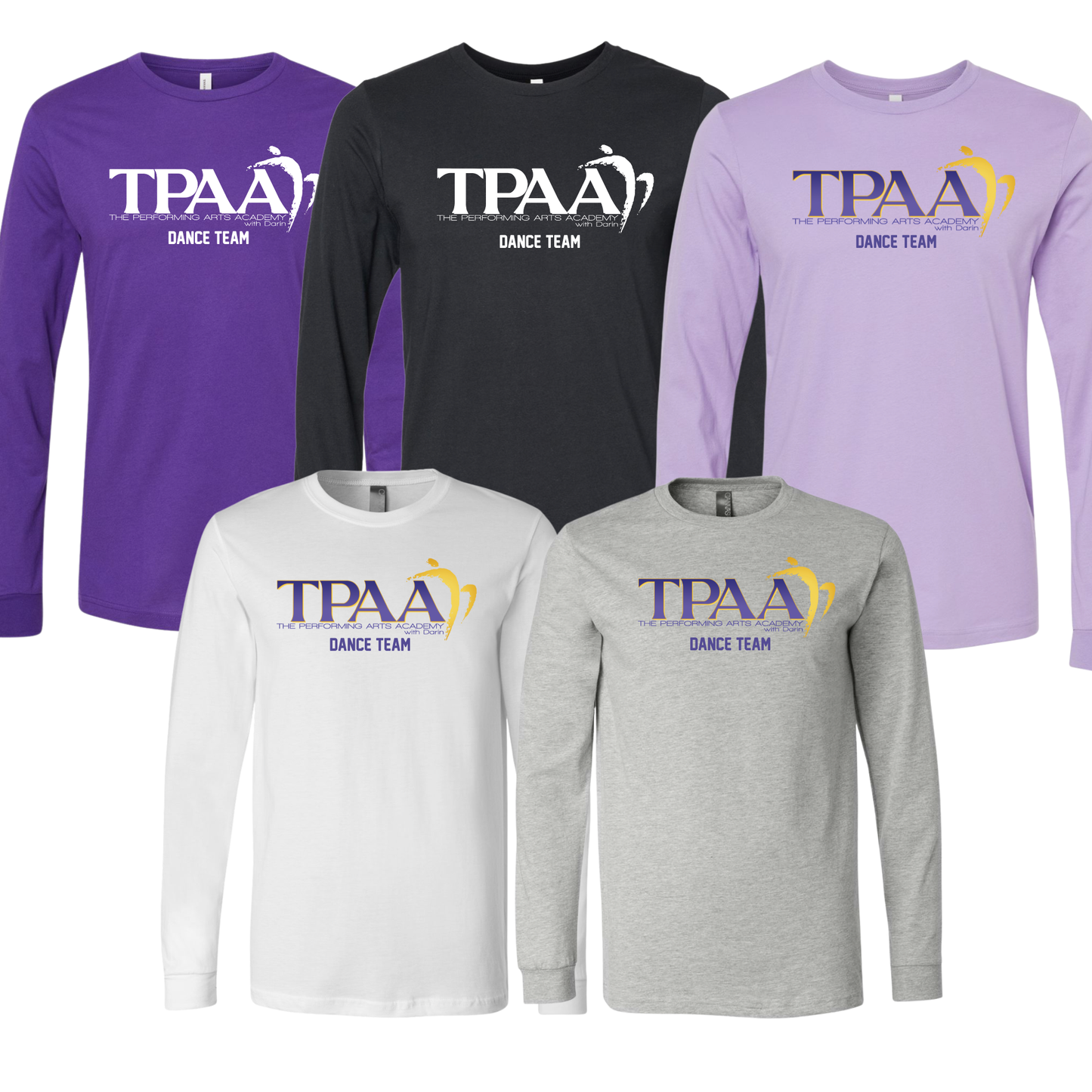 TPAA Long Sleeve Tee - TPAA Dance Team