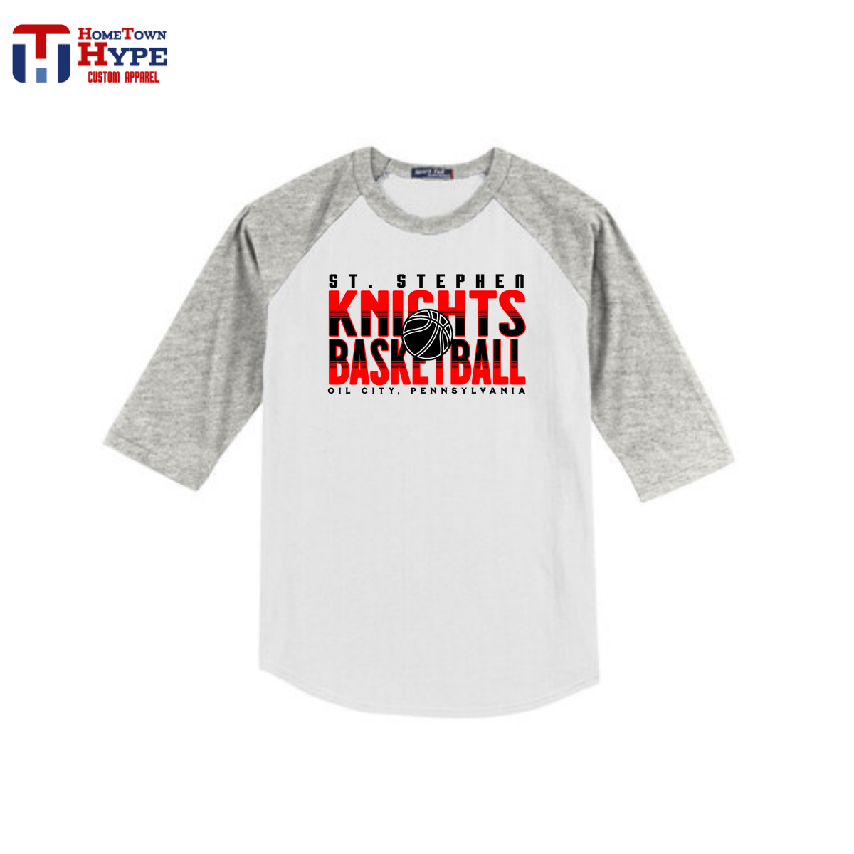 Colorblock Raglan Jersey - St Stephen Basketball