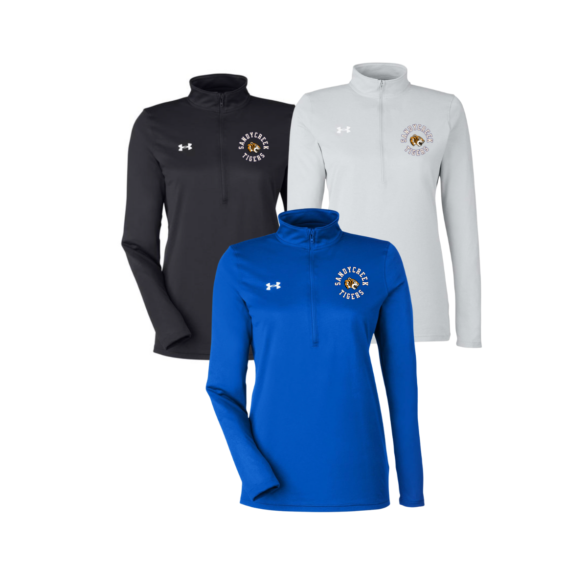 Under Armor Teach Team ¼ Zip - Sandycreek Elementary