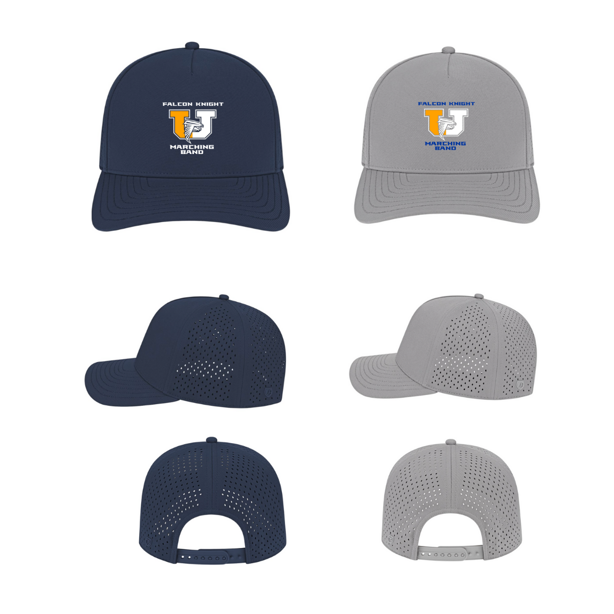 Premium Perforated Hat - Falcon Knight Marching Band