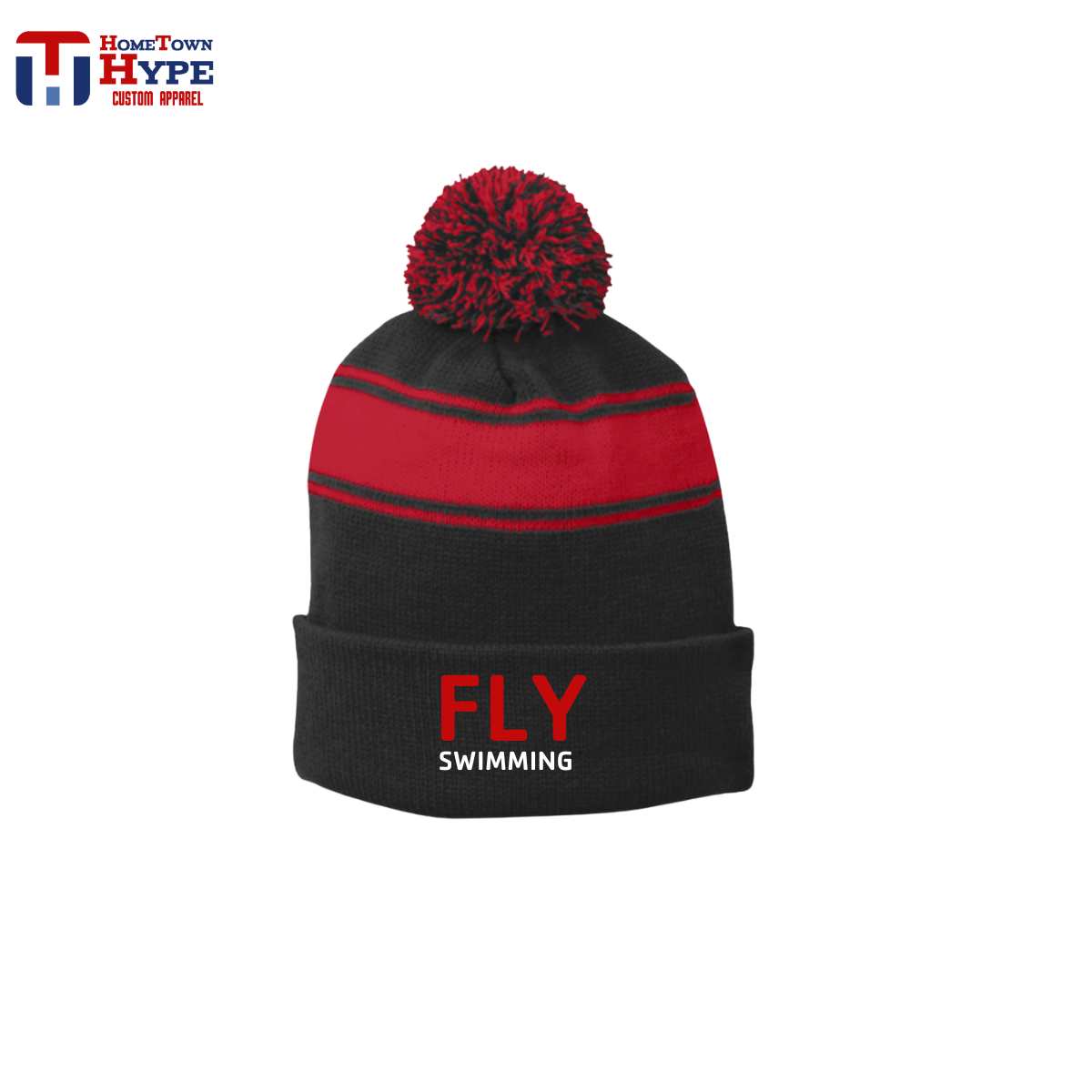 Pom Pom Beanie - FLY Swimming