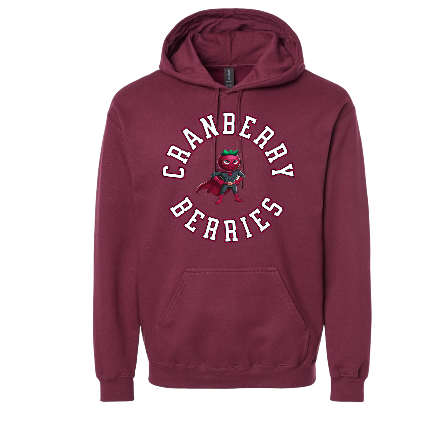 Hoodie - Cranberry Berries