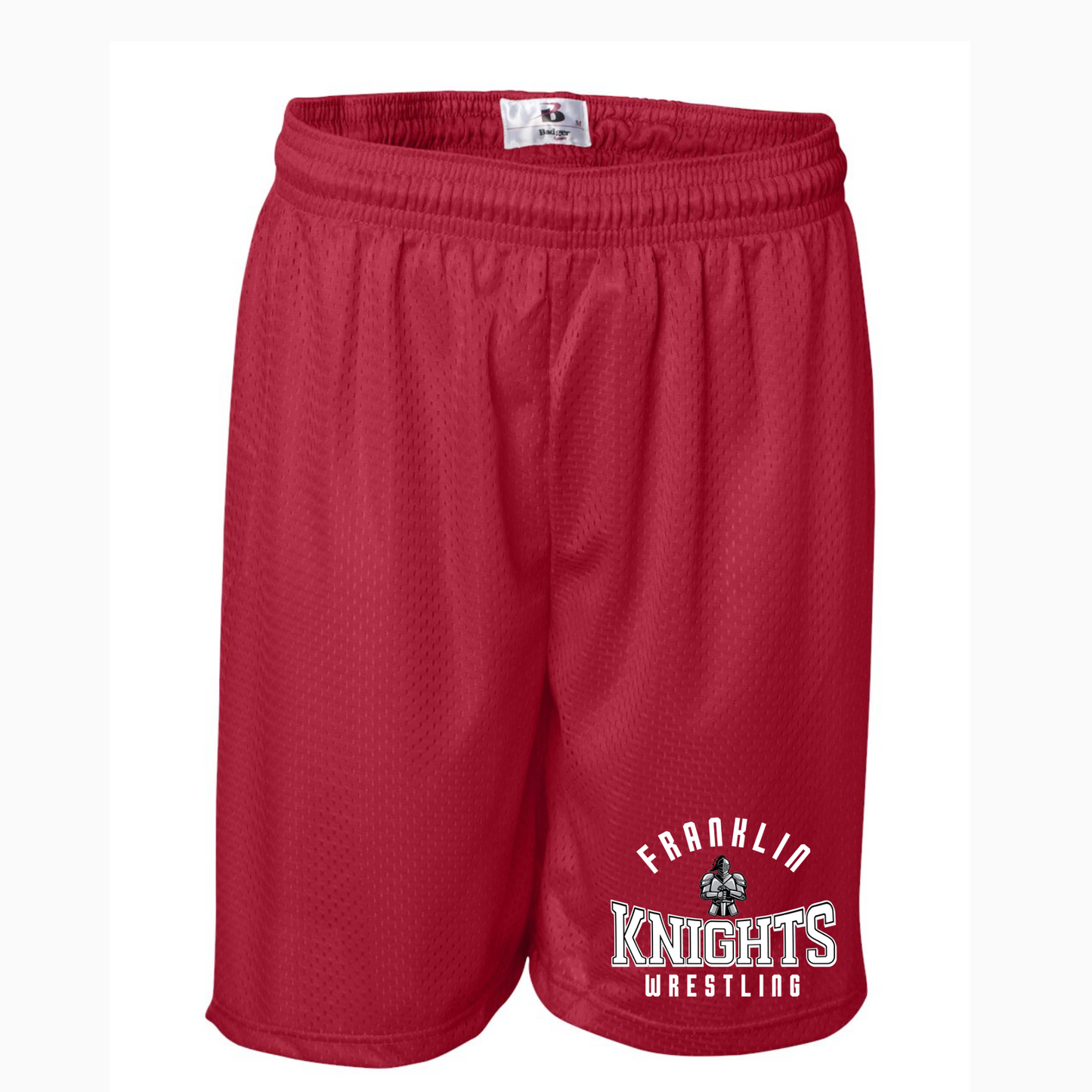 7" Mesh Shorts - Franklin Wrestling 2023