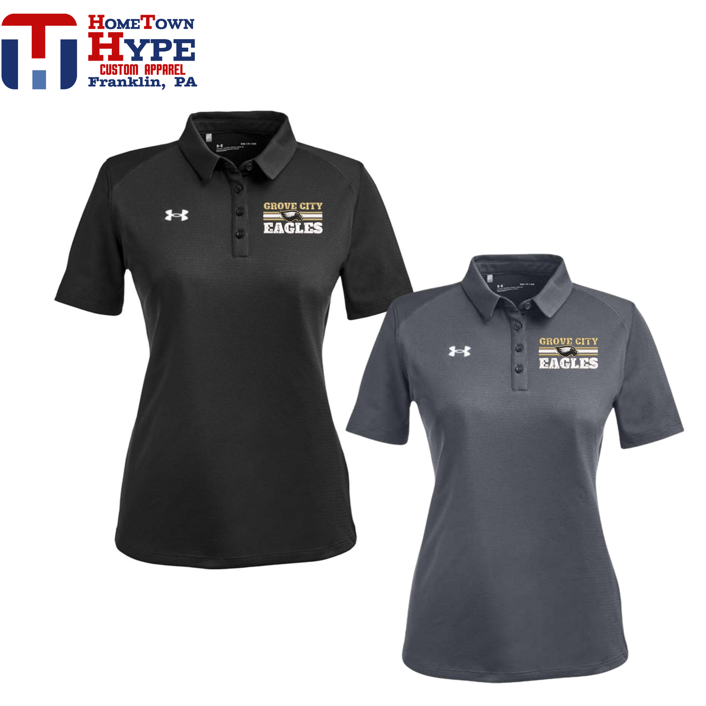 Under Armor Embroidered Tech Polo - Hillview Elementary 2025-2026