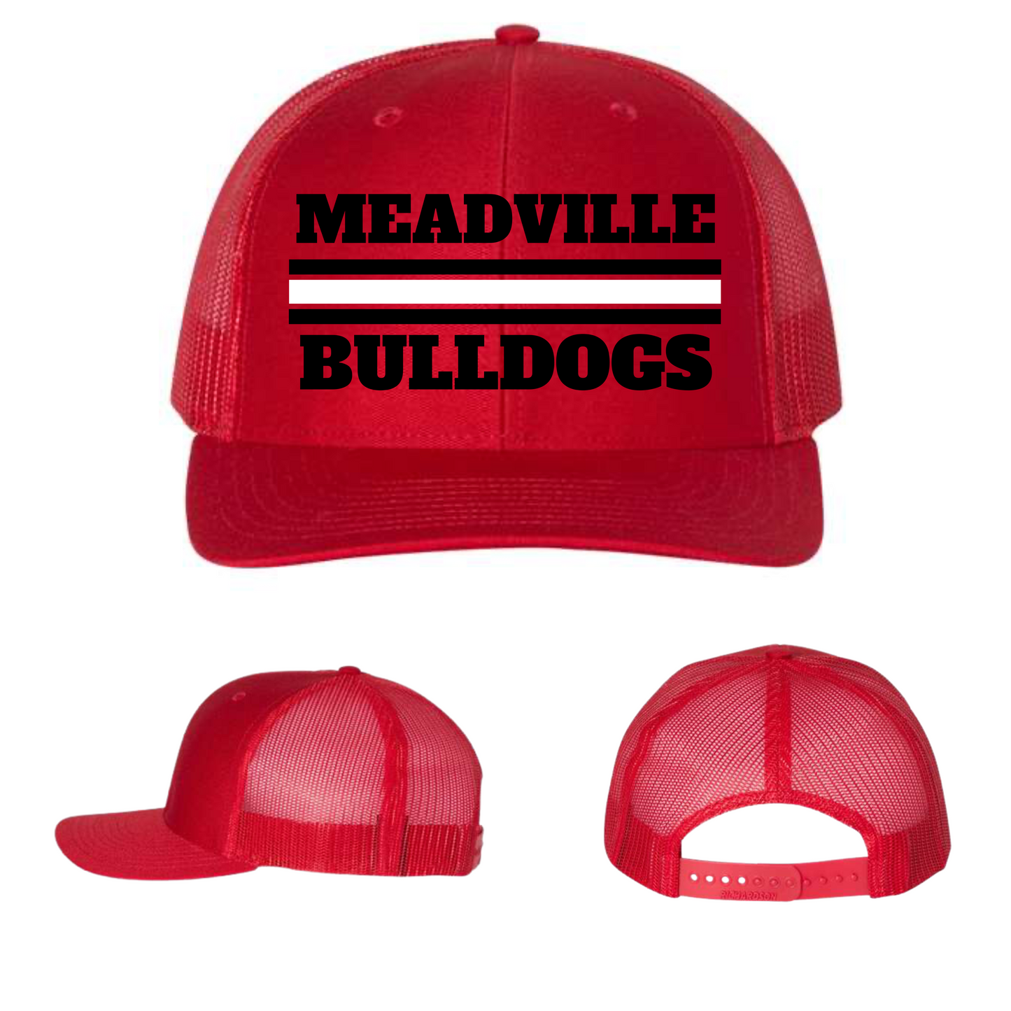 Embroidered Snap Back Hats - Meadville Middle