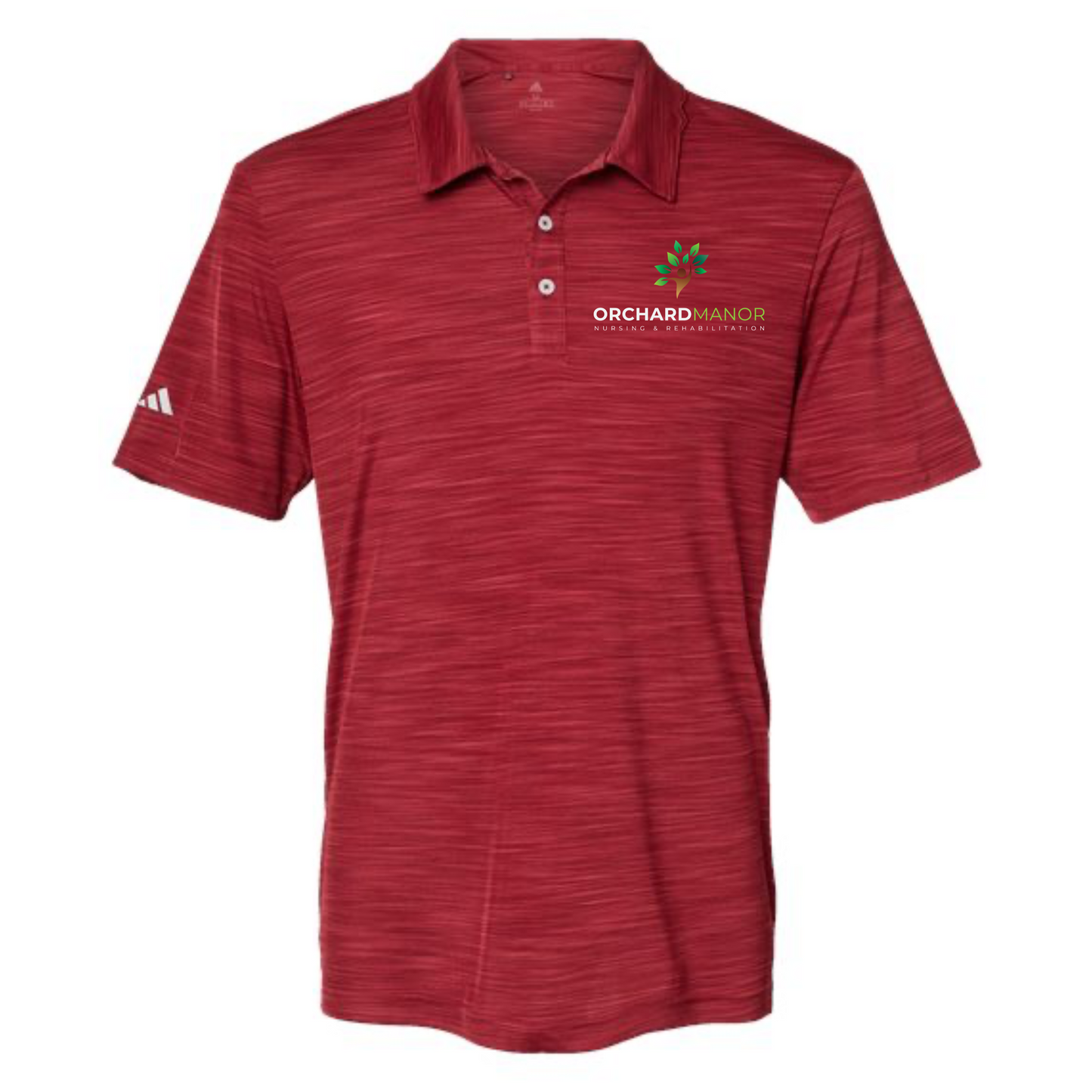 Adidas Melange Polo- Orchard Manor