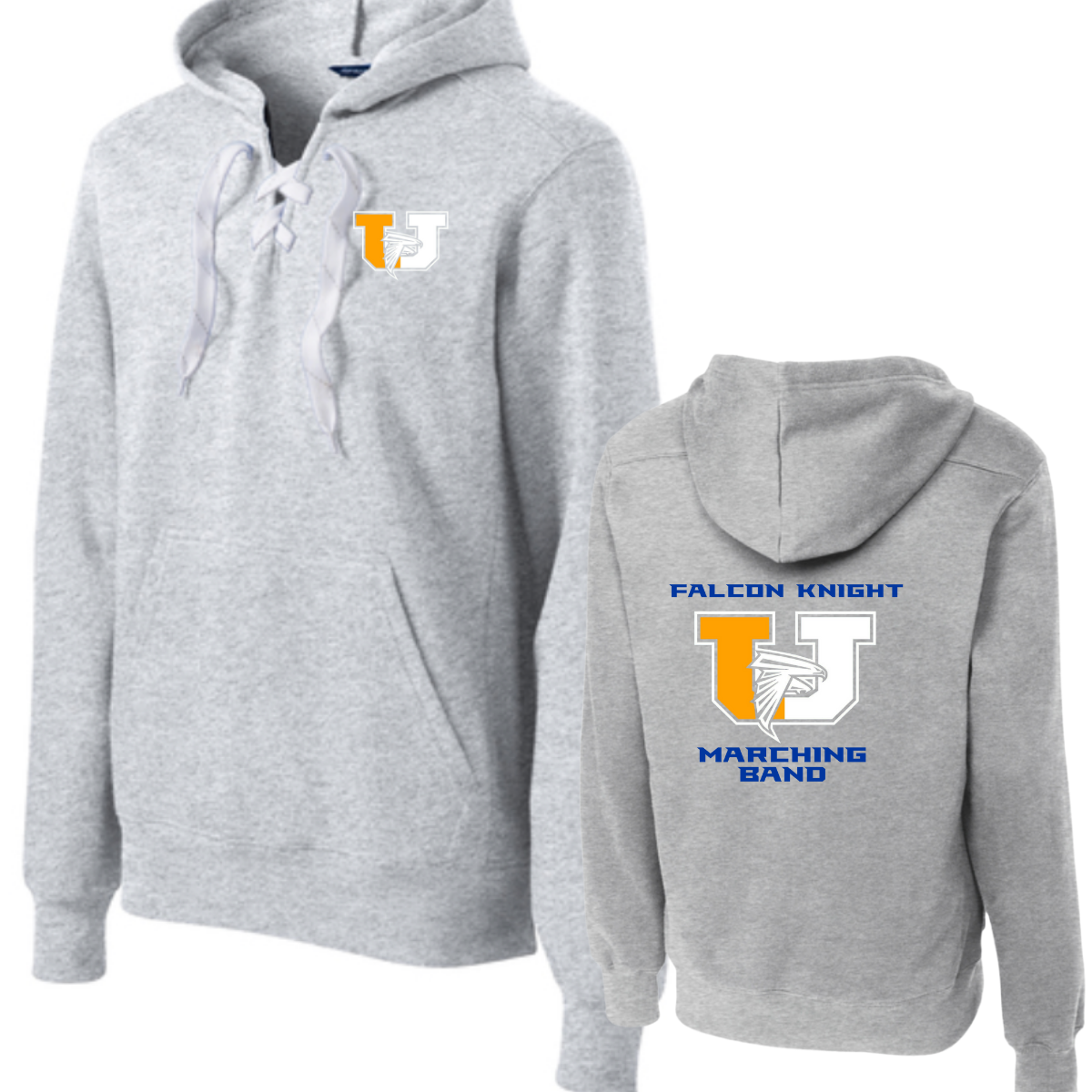 Laced Up Hoodie - Falcon Knight Marching Band