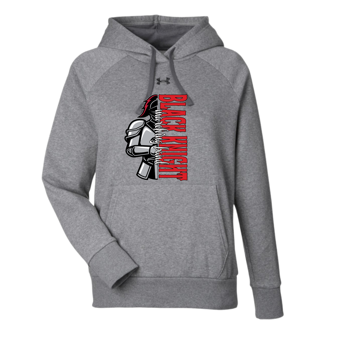 Under Armor Womens Fleece Hoodie - Black Knight Band 24