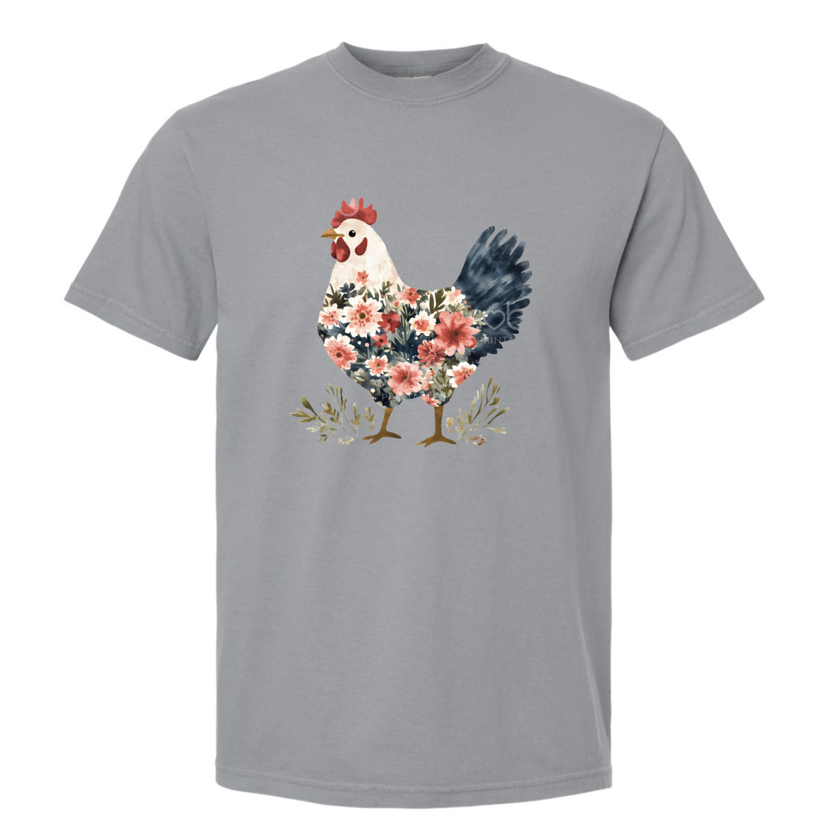 Animal Lover - Floral Chicken