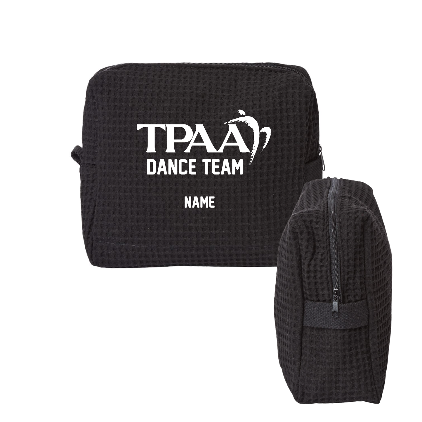 Spa Bag Waffle Weave- TPAA Dance Team