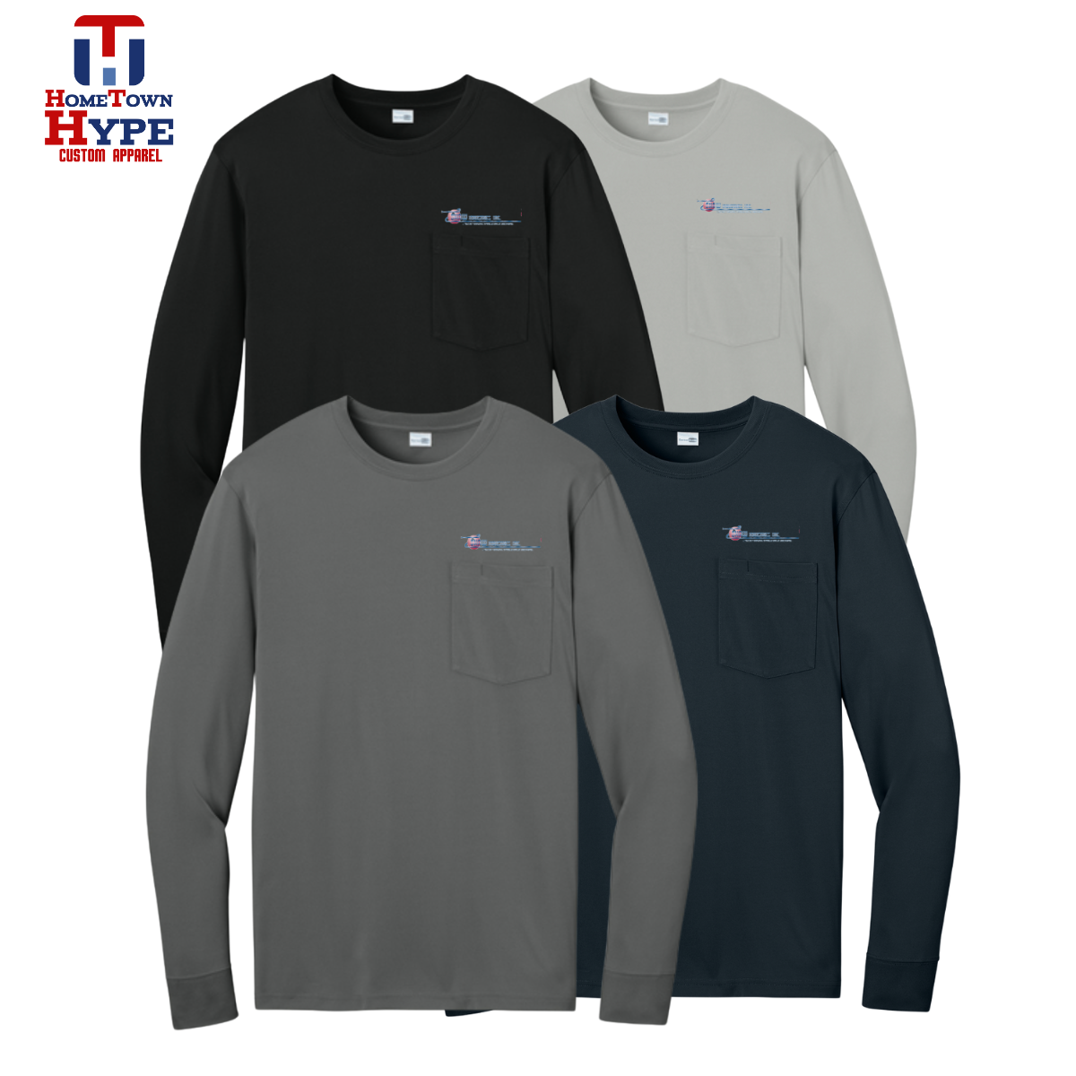 Workwear Pro Long Sleeve Pocket Tee - Shaw Industries Inc