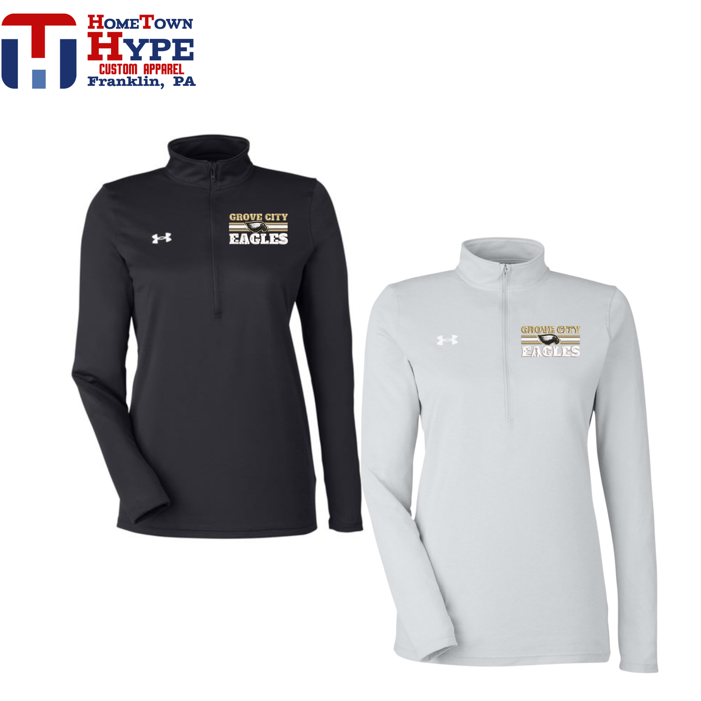 Under Armor Tech Team ¼ Zip - Hillview Elementary 2025-2026