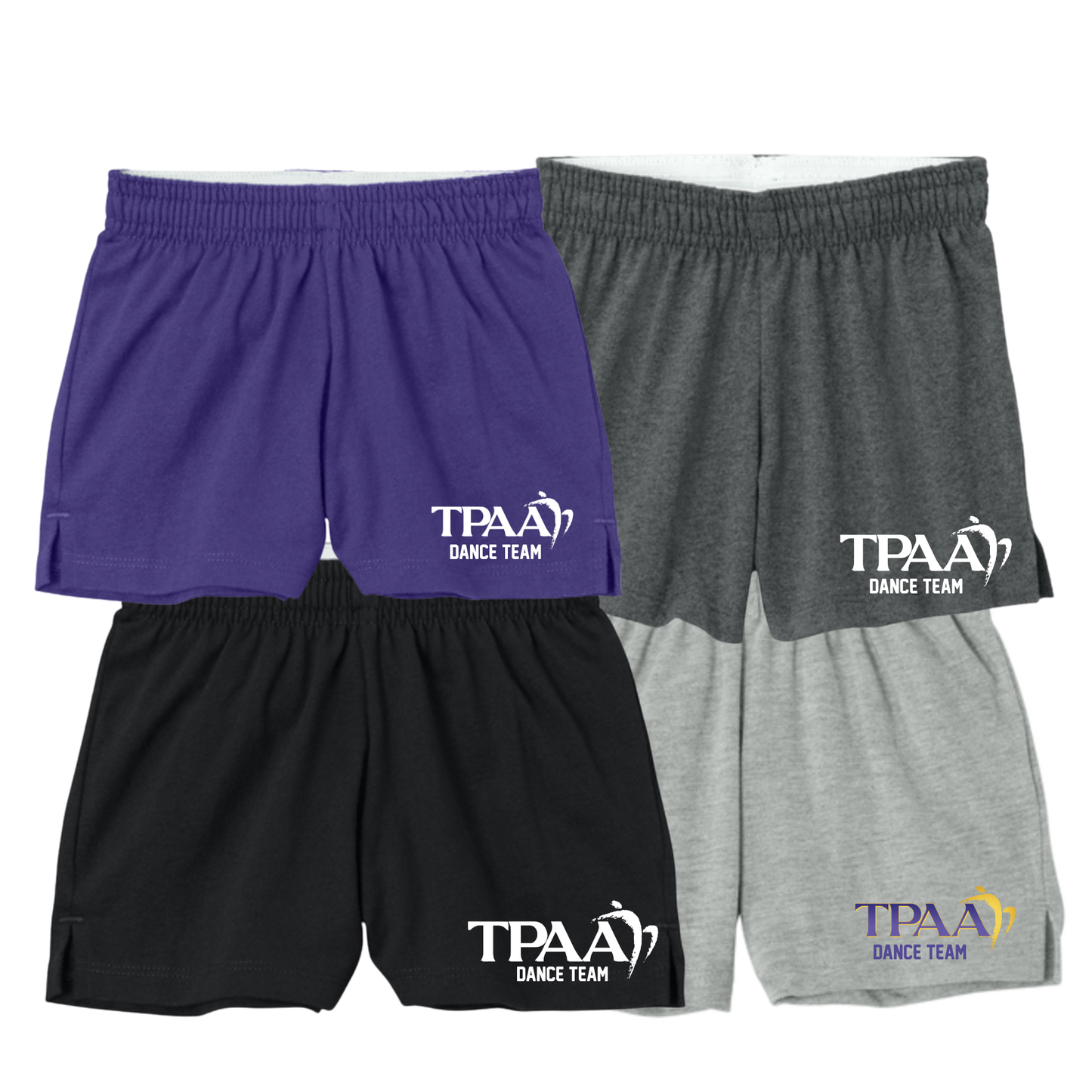 Jersey Knit Shorts - TPAA Dance Team