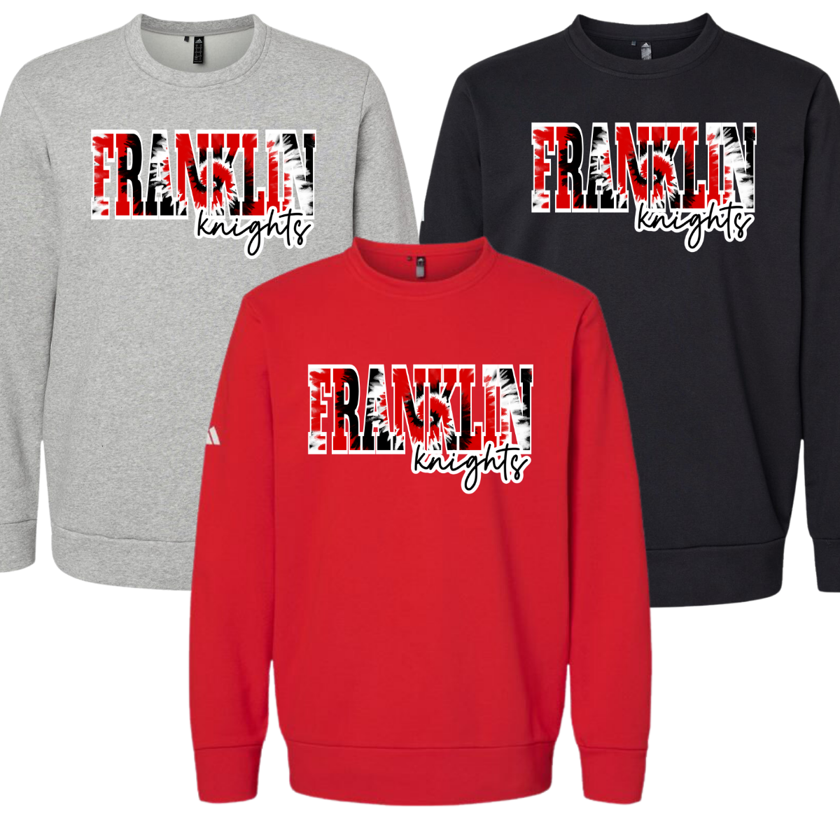 Adidas Fleece Sweatshirt - Franklin Tie Dye