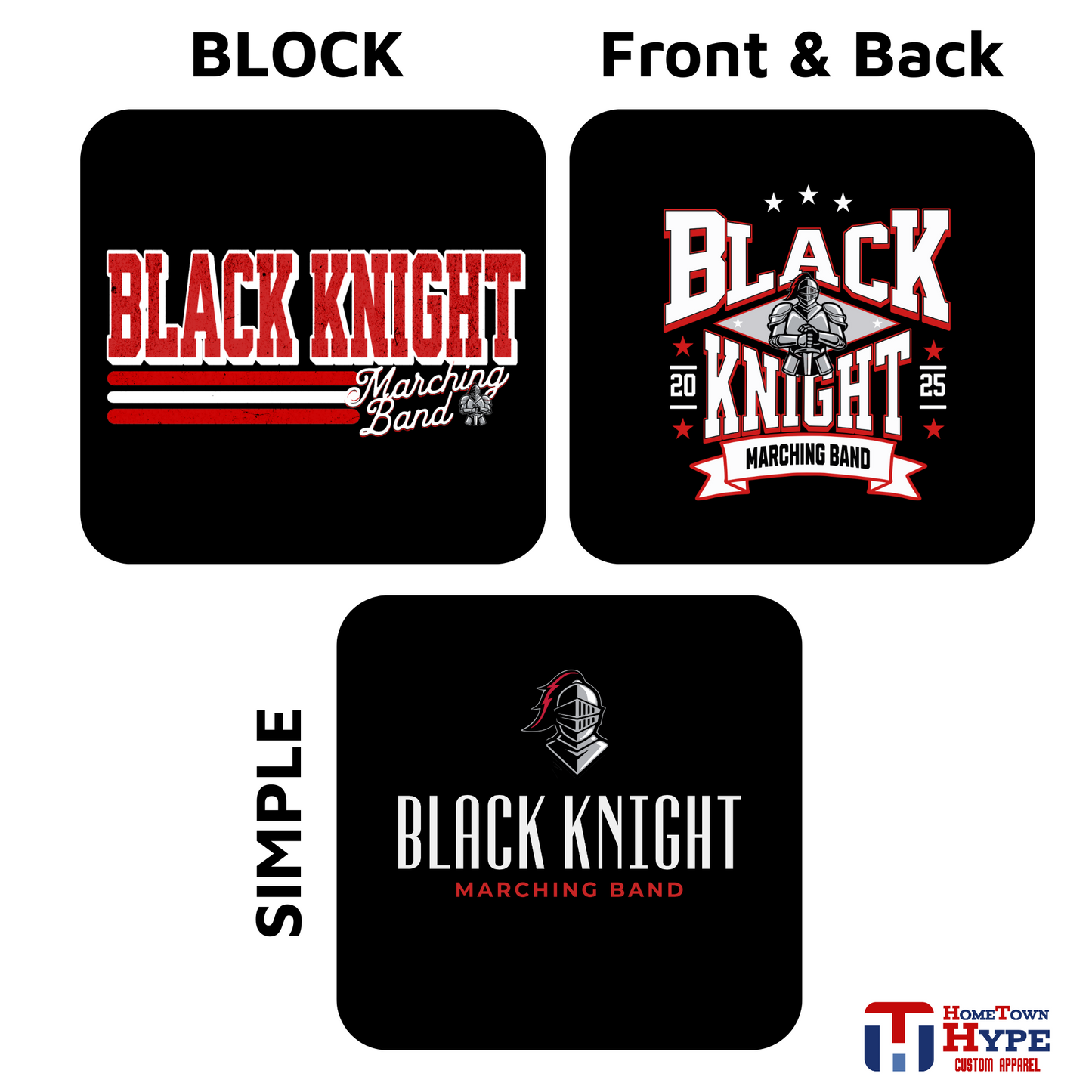 Long-Sleeve Shirt - Black Knight Marching Band 2025