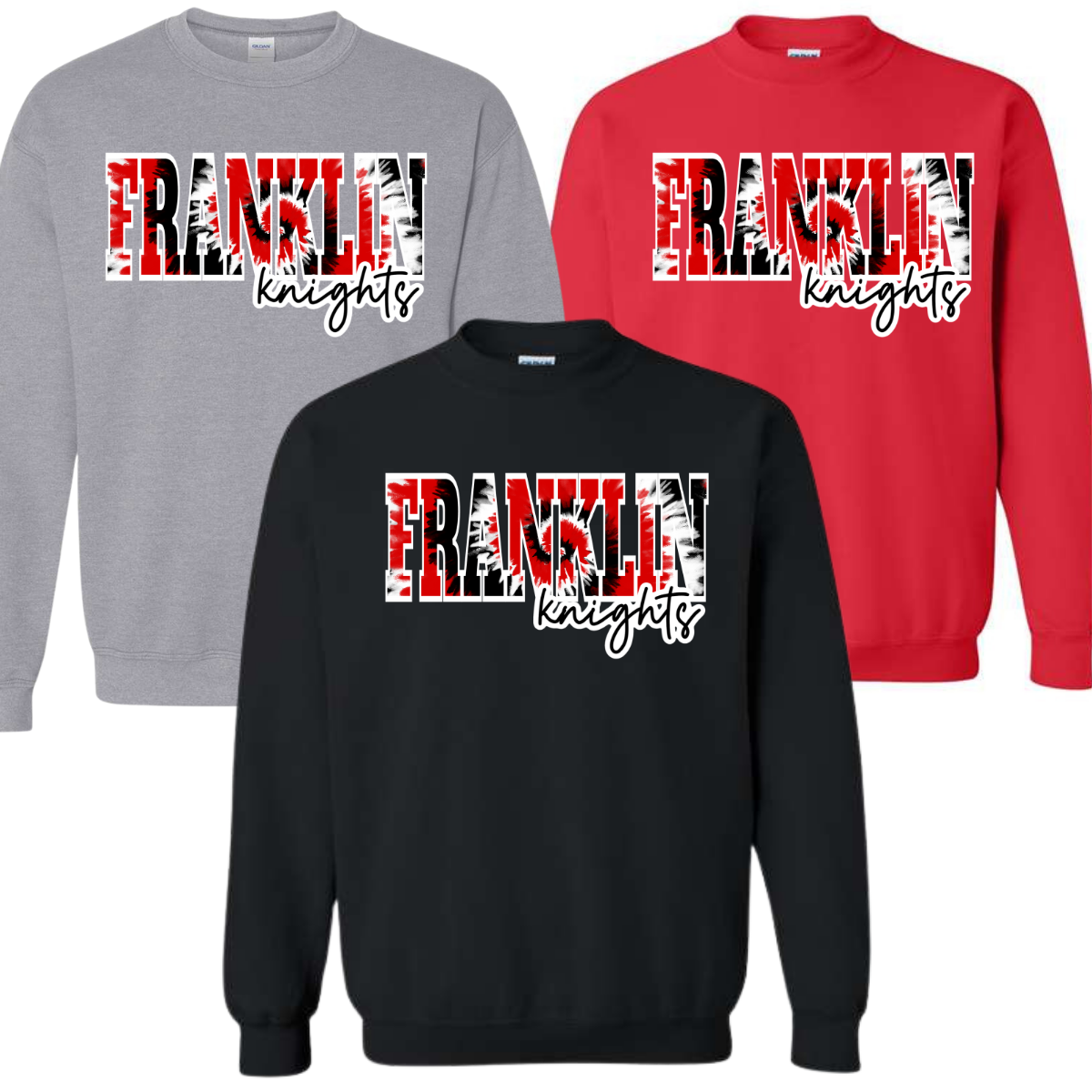 Heavy Sweatshirt - Franklin Tie Dye