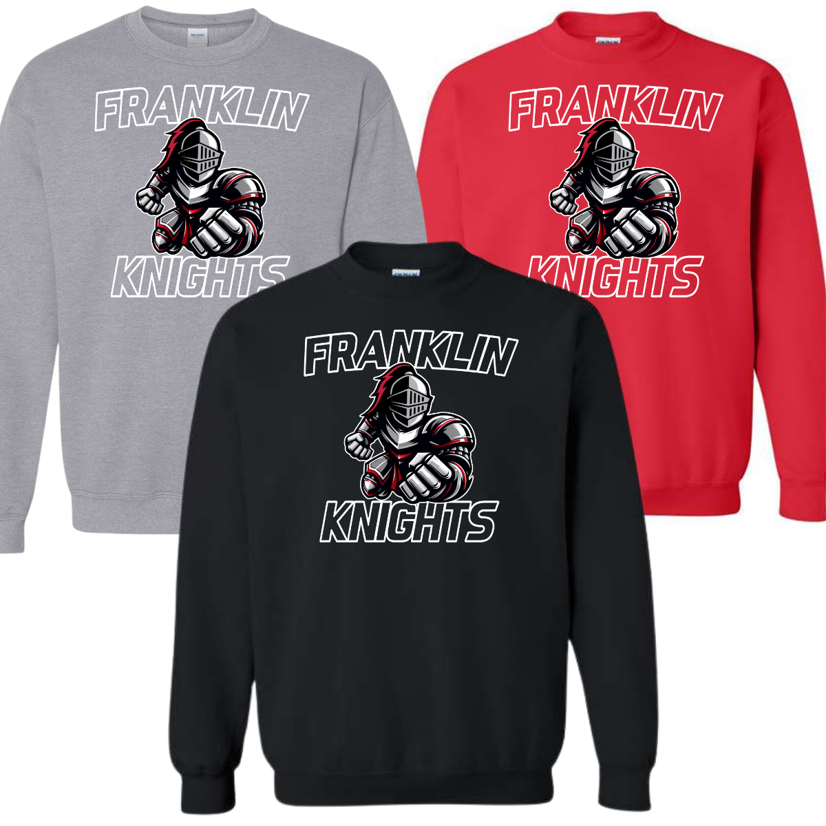 Heavy Sweatshirt - Charging Knight