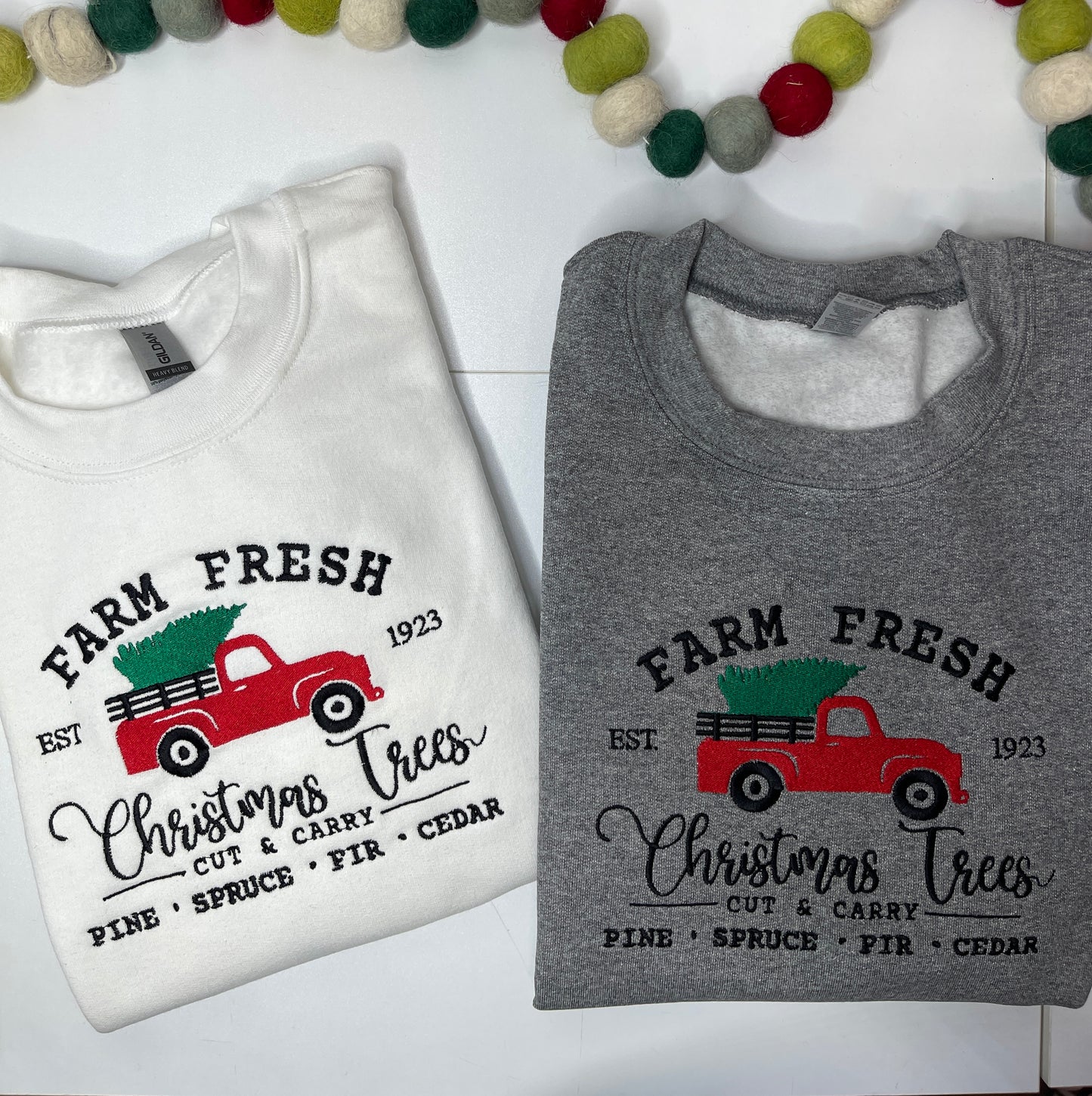 Tee Farm Embroidered Crewneck Sweatshirt
