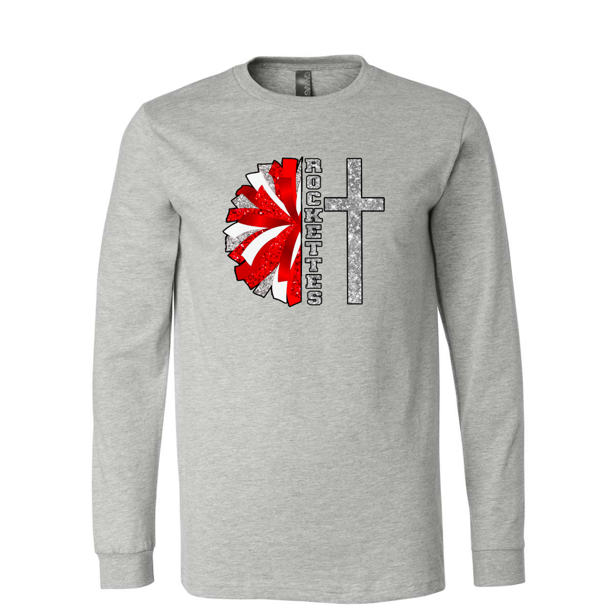 Rhema Rockettes - Long Sleeve Tee - PomPom