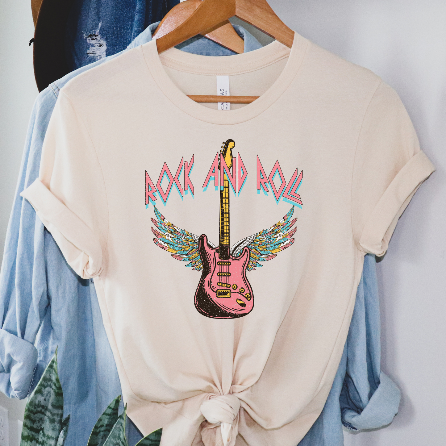 DTF Transfer - Rock and Roll Guitar